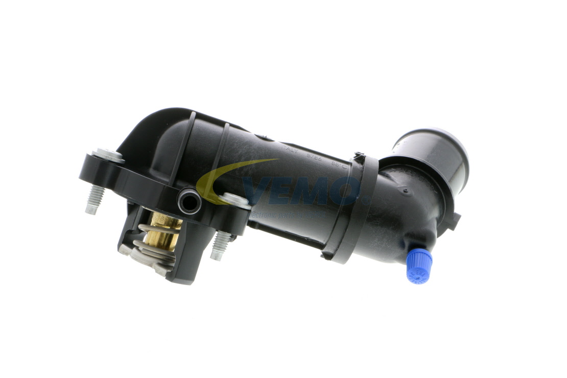 V40-99-0036 VEMO Coolant thermostat SAAB Opening Temperature: 88°C, EXPERT KITS +, with seal, with housing, Synthetic Material Housing