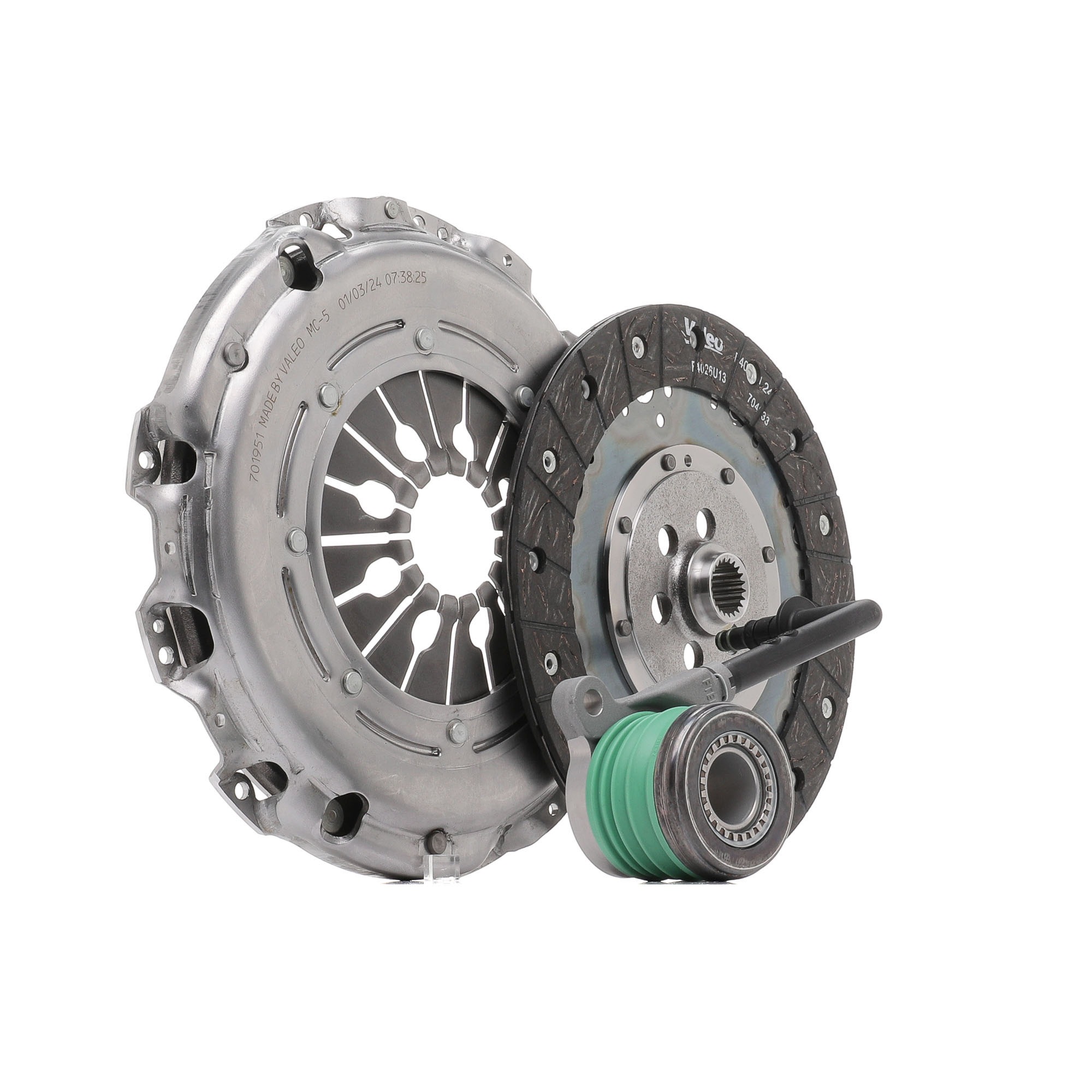 VALEO KIT3P (CSC) 834060 Σετ συμπλέκτη Renault Megane II Hatchback 2.0 Renault Sport 224 PS Βενζίνη 2005 τιμες