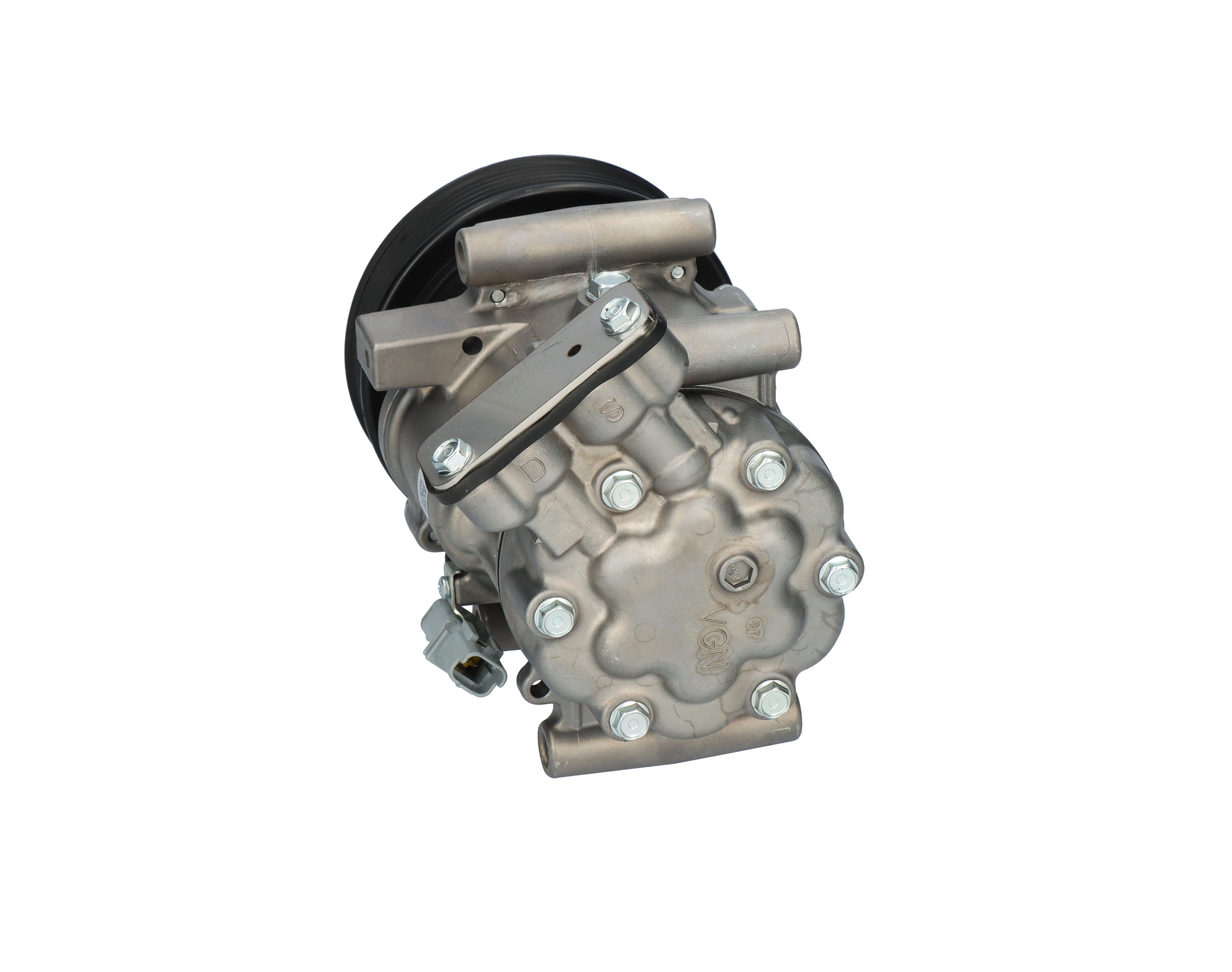 VALEO 6V12, 12V, PAG 46, R134a, with PAG compressor oil, REMANUFACTURED Belt Pulley Ø: 125mm, Number of grooves: 6 AC compressor 813631 buy