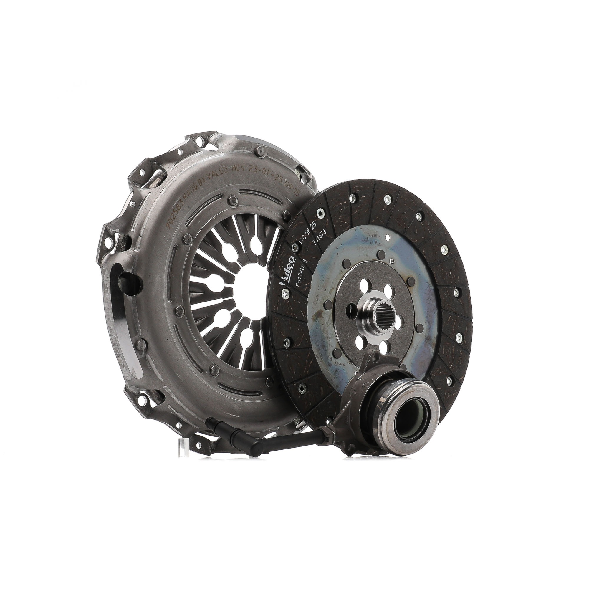 VALEO 834088 Clutch kit KIT3P (CSC), with central slave cylinder, 240mm