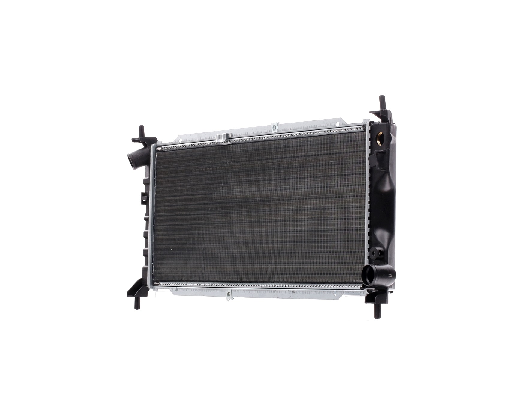 VAN WEZEL 37002185 Engine radiator Aluminium, 650 x 270 x 33 mm, Mechanically jointed cooling fins