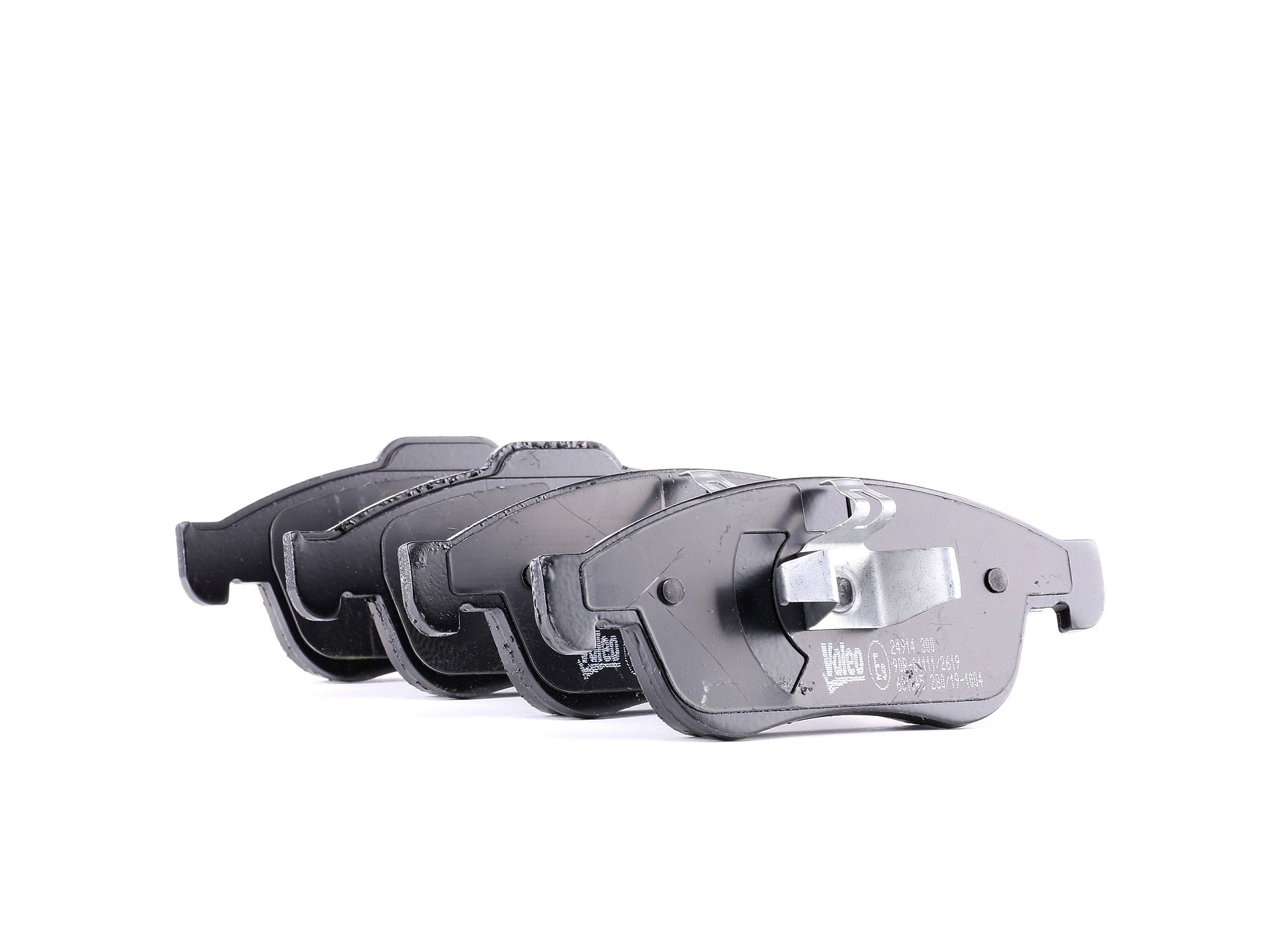 VALEO Plaquettes De Frein Avant - Référence 598081 - Jeu De 4 Plaquettes Avec Accessoires - Compatible BENDIX, Sans Amiante, Norme ECE R376