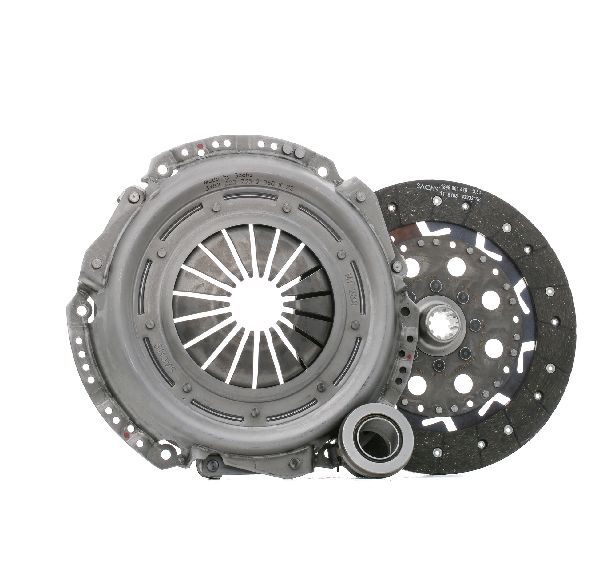 Clutch kit SACHS 3000 950 078 - Clutch spare parts for Jeep order