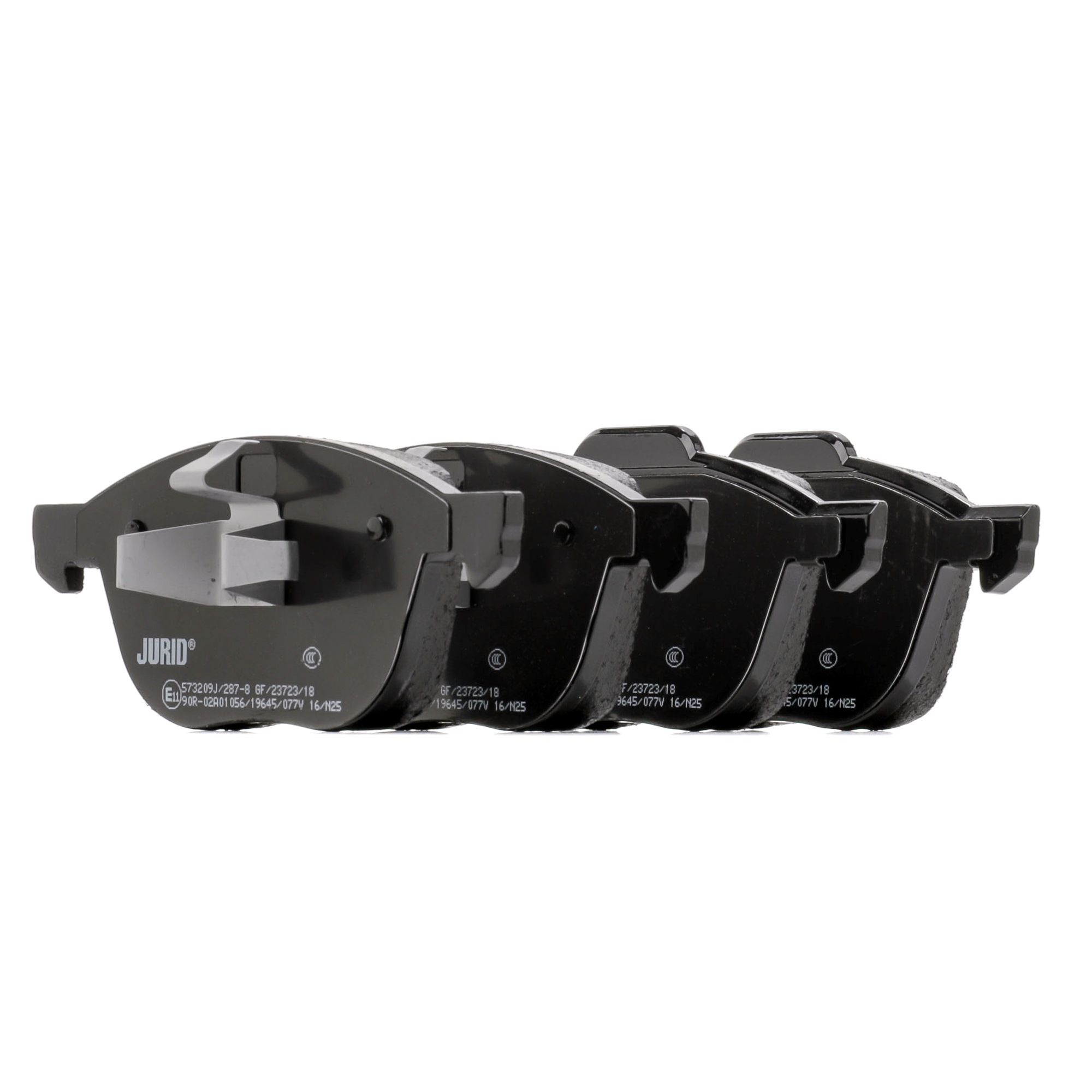 23723 573209J Brake pad set JURID 30 715 023 AUDI