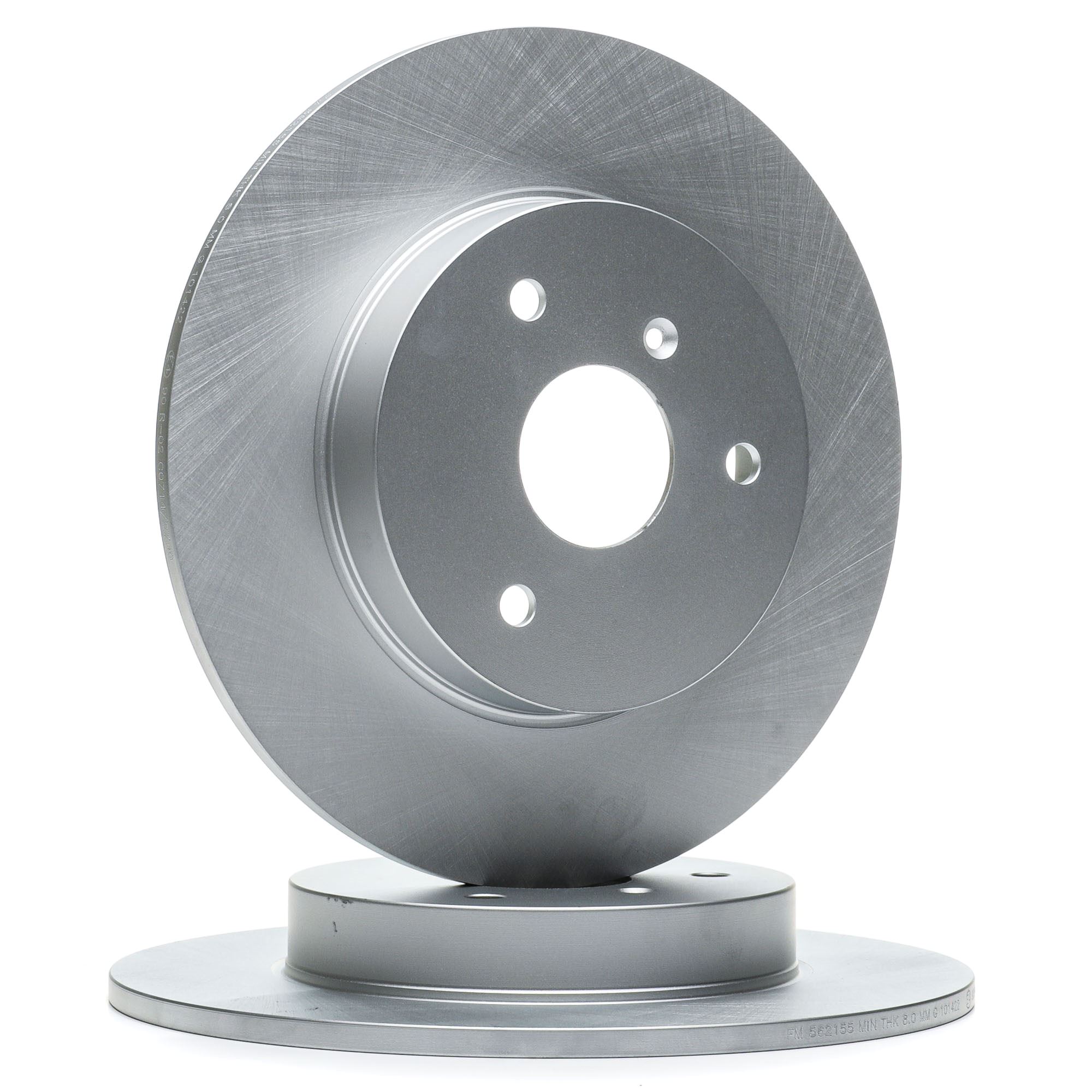 Image of JURID Brake disc SMART 562155JC 0S08333251,00004341V001,A00004341V001 Brake rotor,Brake discs,Brake rotors N00004341V001,0004341V001,0004341V001000000