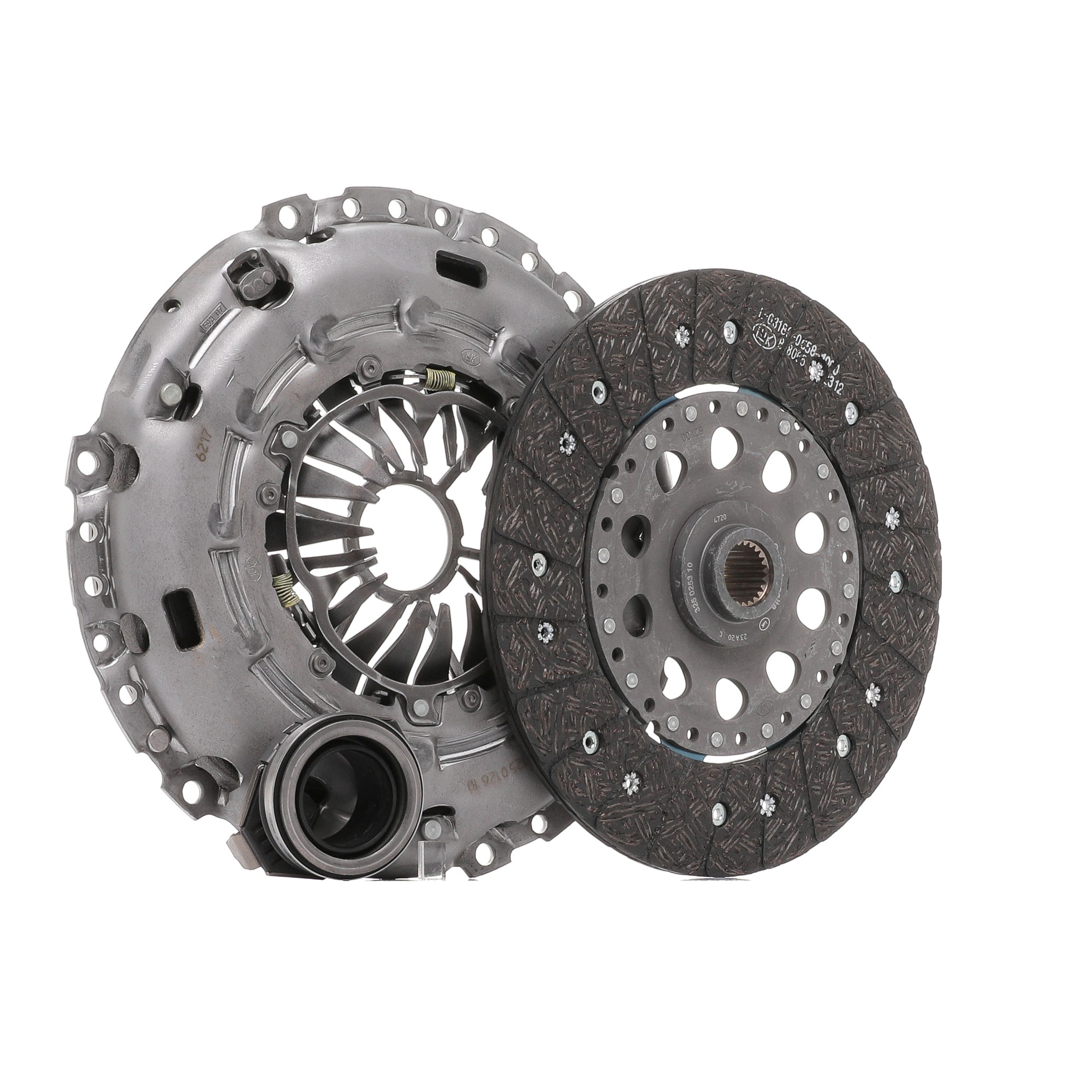 AISIN AISIN Clutch Kit (3P) KZ-125 Clutch kit three-piece, with clutch pressure plate, with clutch disc, with clutch release bearing, 250mm