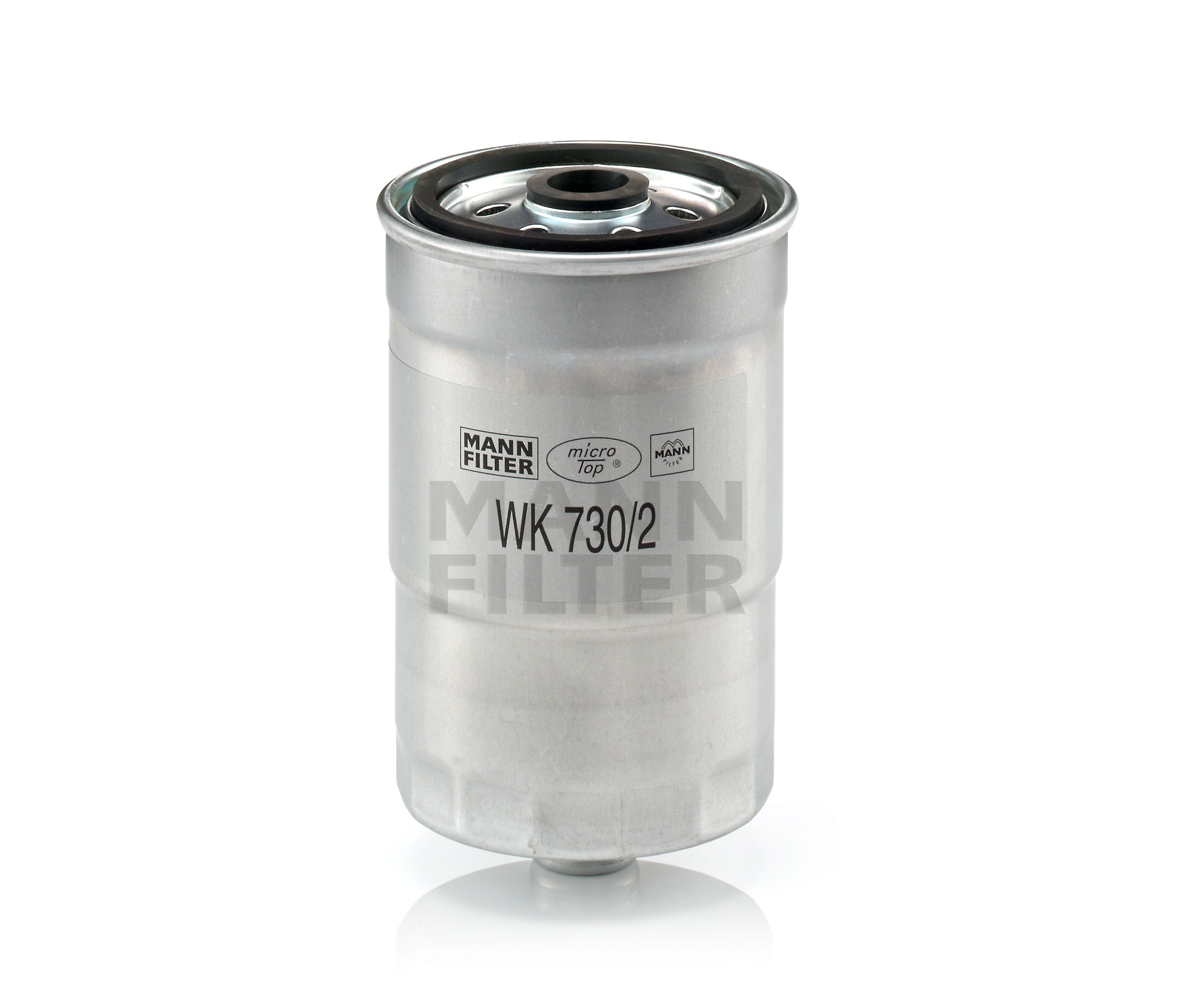 MANN-FILTER WK 730/2 x with gasket/seal Fuel filter Height: 134mm WK 730/2 x cheap
