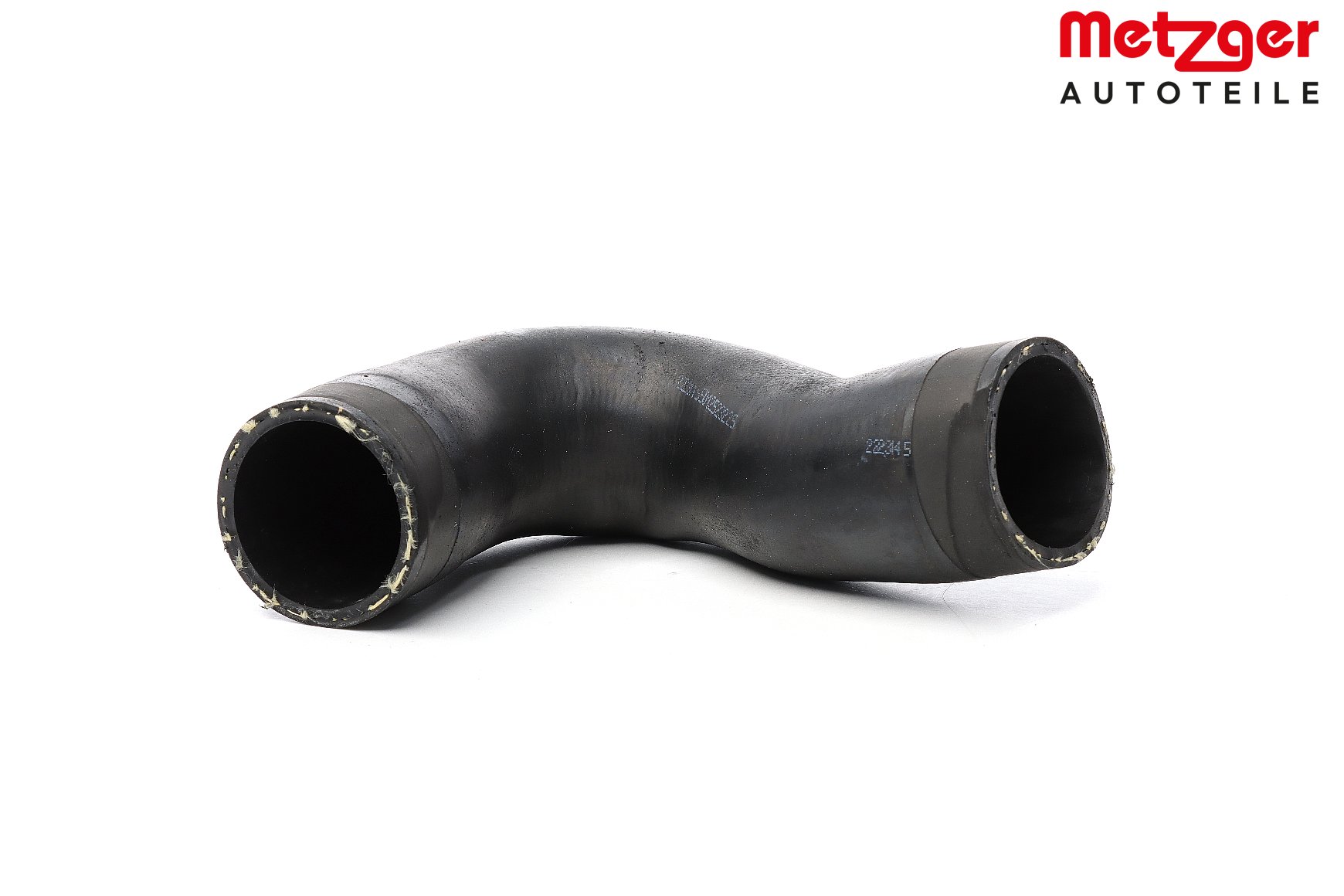 METZGER 2400003 Tubo flexible de aire de sobrealimentación Caucho con refuerzo textil, sin abrazaderas