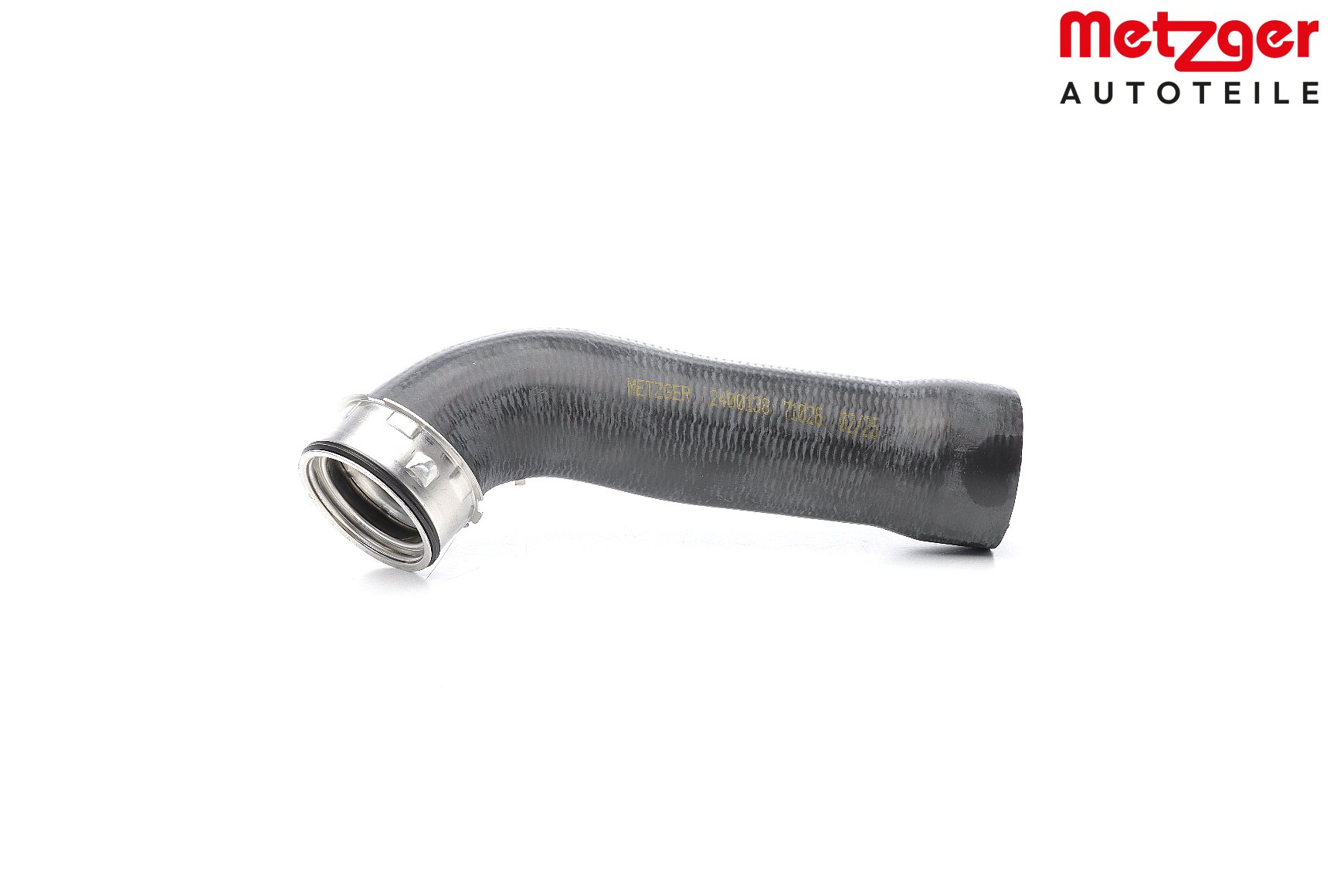 METZGER 2400138 Charger intake hose without pipe, with quick coupling, without clamp