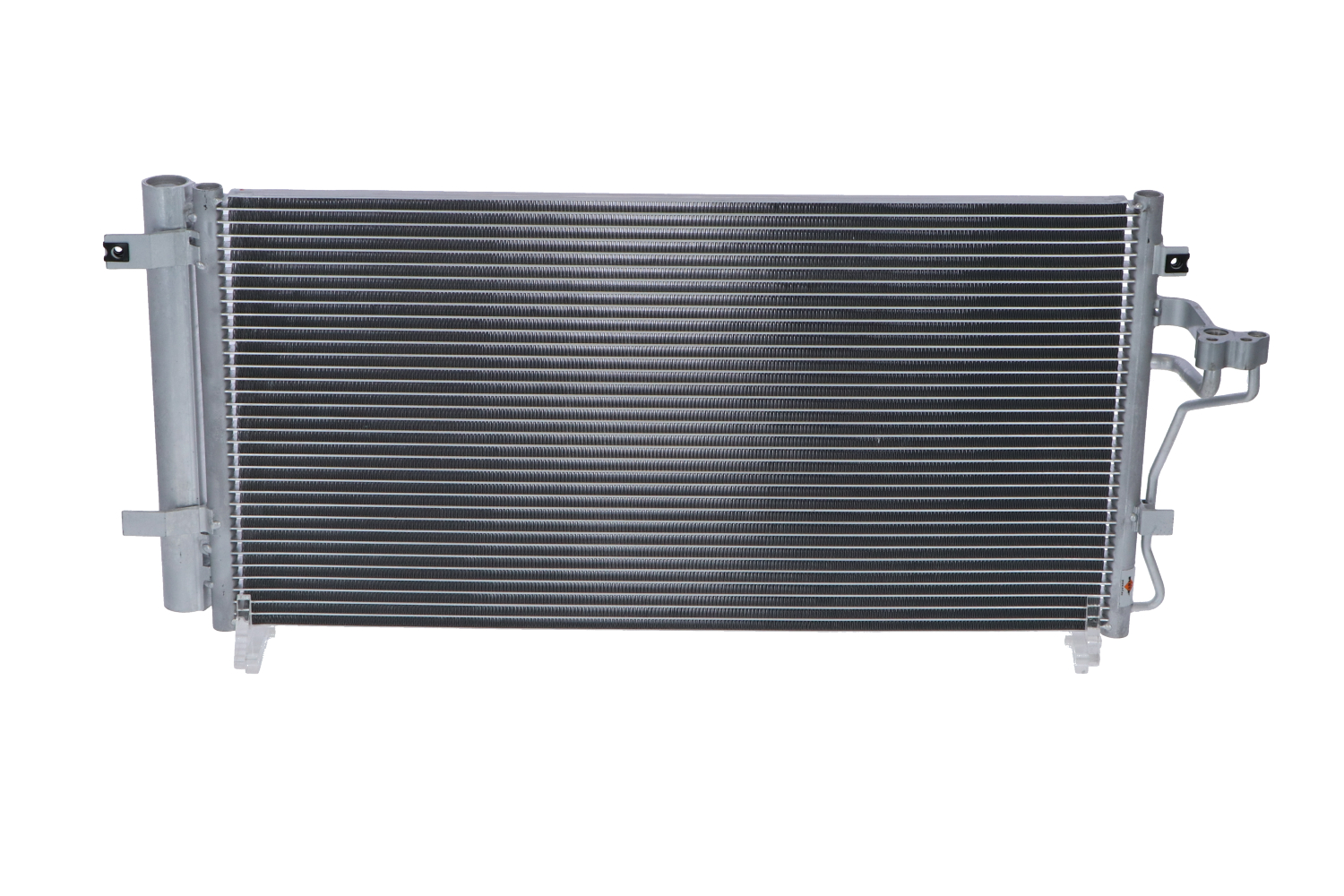 NRF Quality Grade: Easy Fit 35988 Air conditioning condenser with dryer, with seal ring, 13mm, 8,5mm, Aluminium, 665mm
