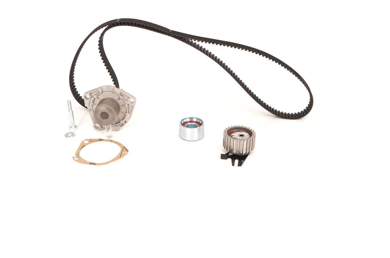 1 987 946 460 BOSCH Pompe à eau + kits de courroies moteur Alfa Romeo 166 936