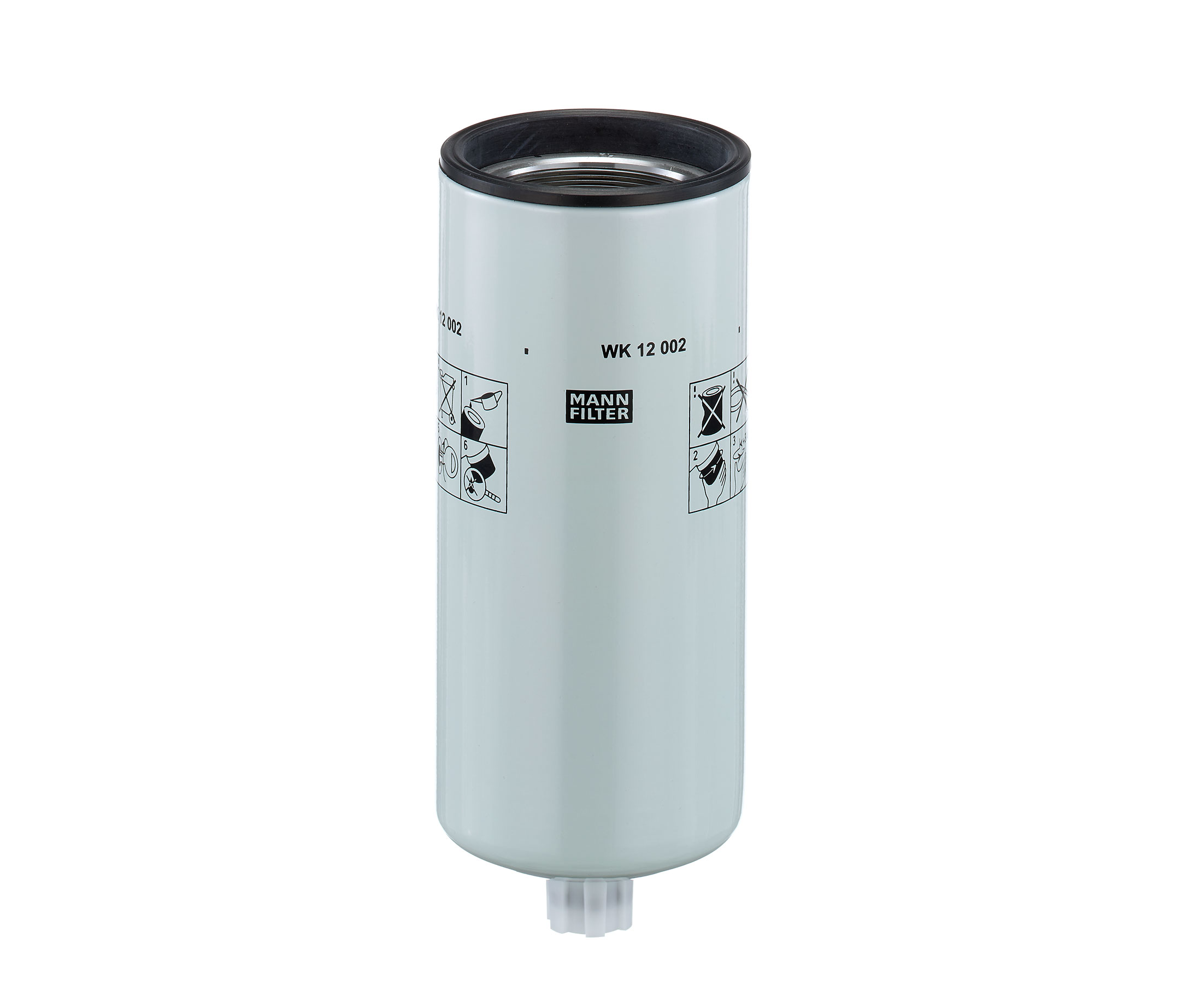 MANN-FILTER Leitungsfilter WK 12 002 Anschraubfilter Höhe: 294mm