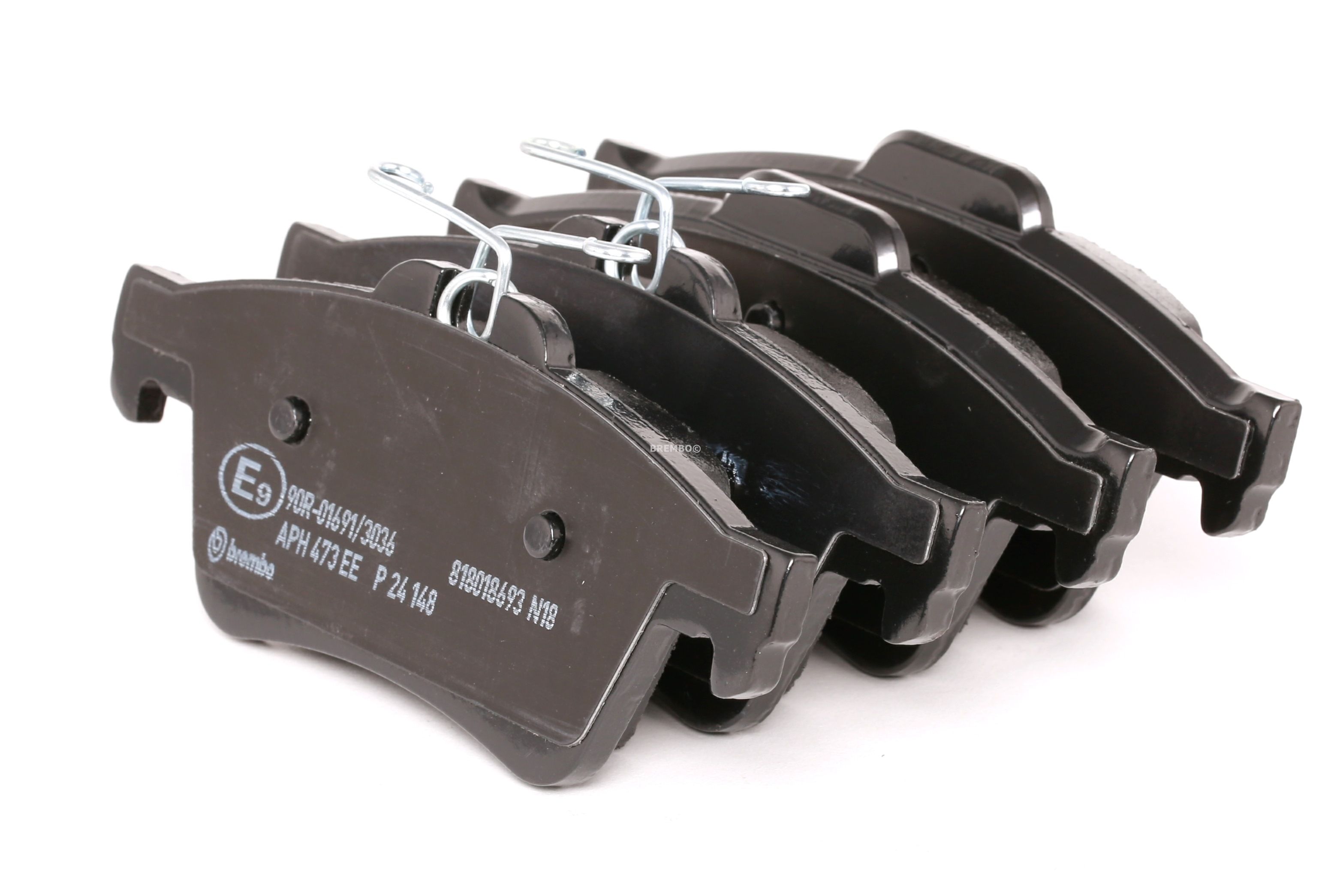 Pastiglie Freno Anteriori Brembo P 54 038 - Per Auto, Con Indicatori Usura, WVA 24529/24530, Sistema Tokico