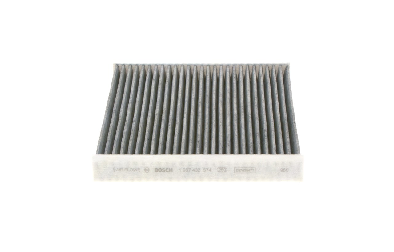 R 2574 BOSCH Activated Carbon Filter, 200 mm x 215 mm x 25,5 mm Width: 215mm, Height: 25,5mm, Length: 200mm Cabin filter 1 987 432 574 buy