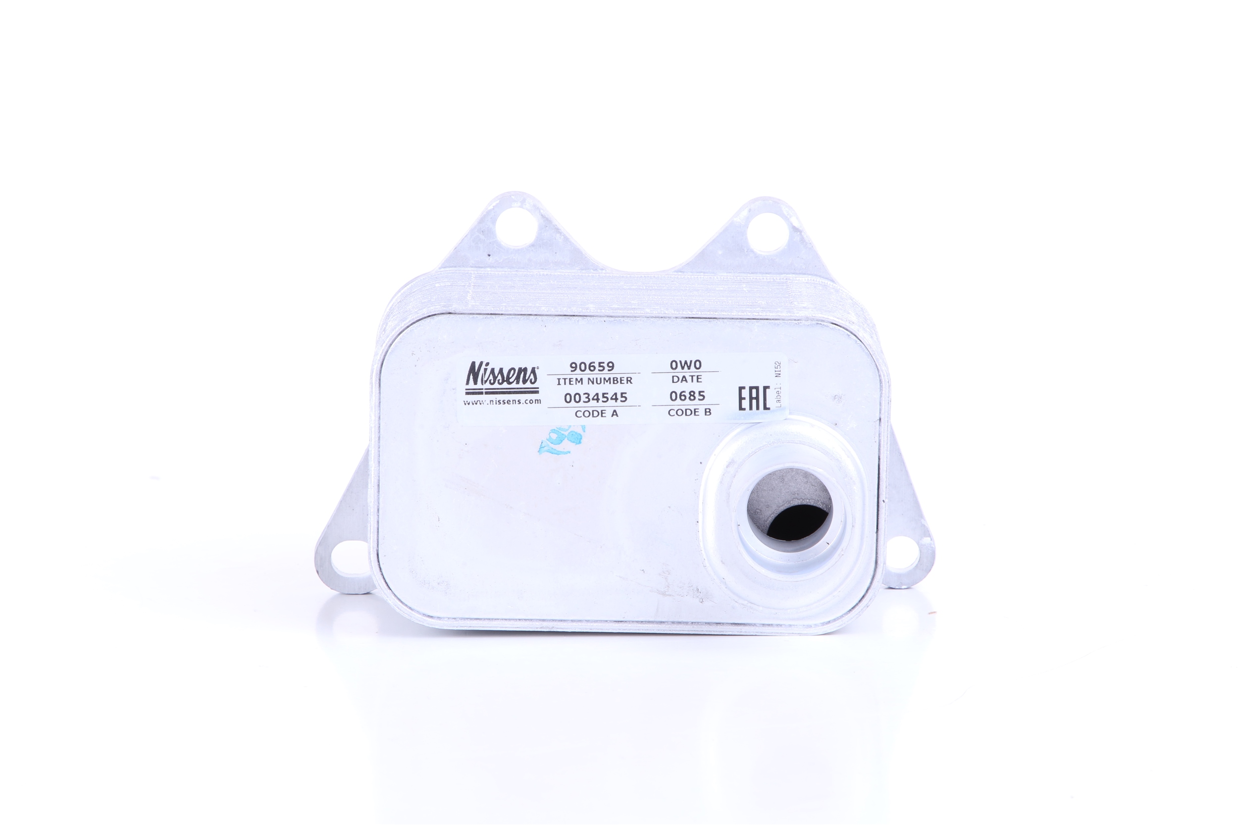 NISSENS 90659 Olejový chladič, motorový olej levné v eshop