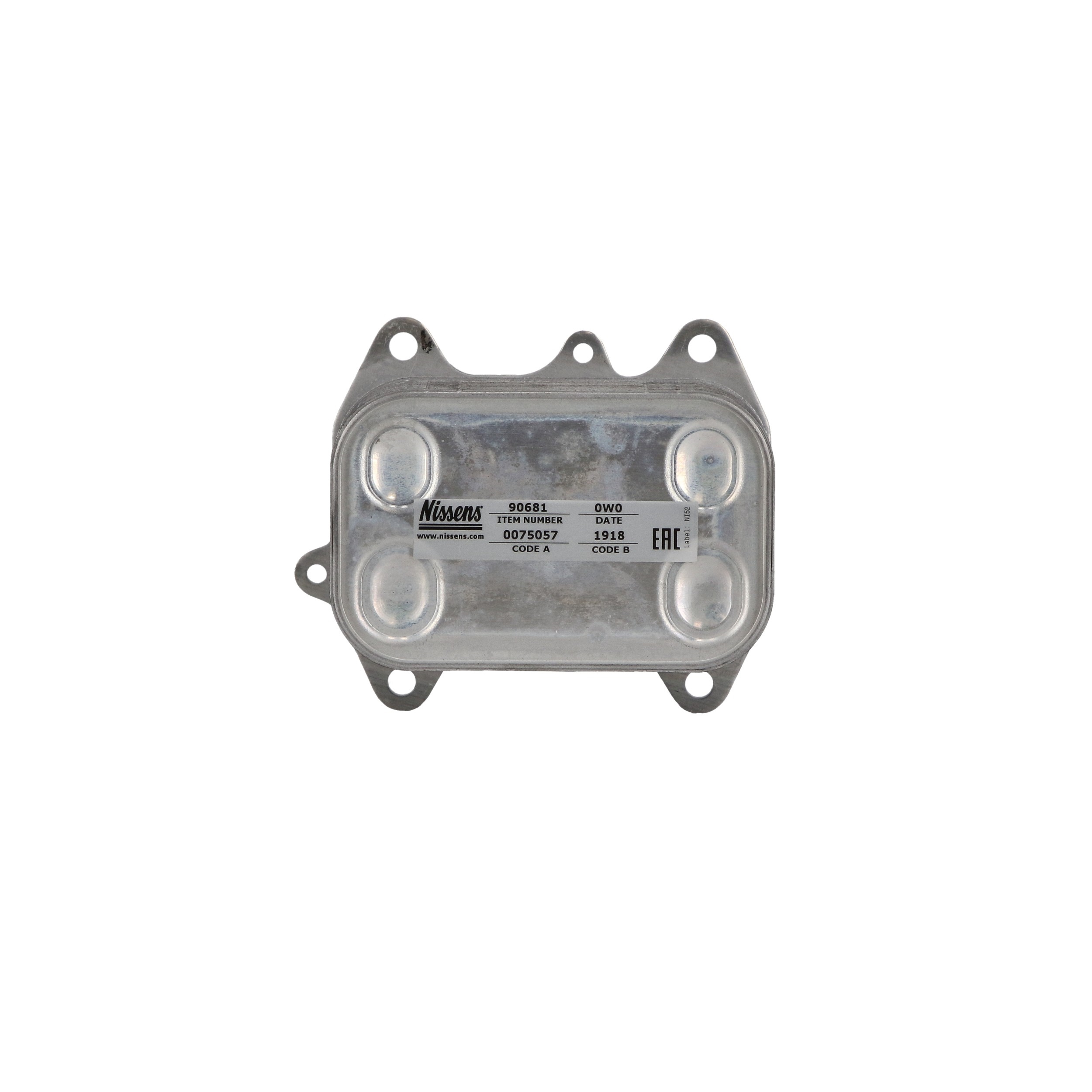 NISSENS 90681 Ölkühler günstig im Online Shop