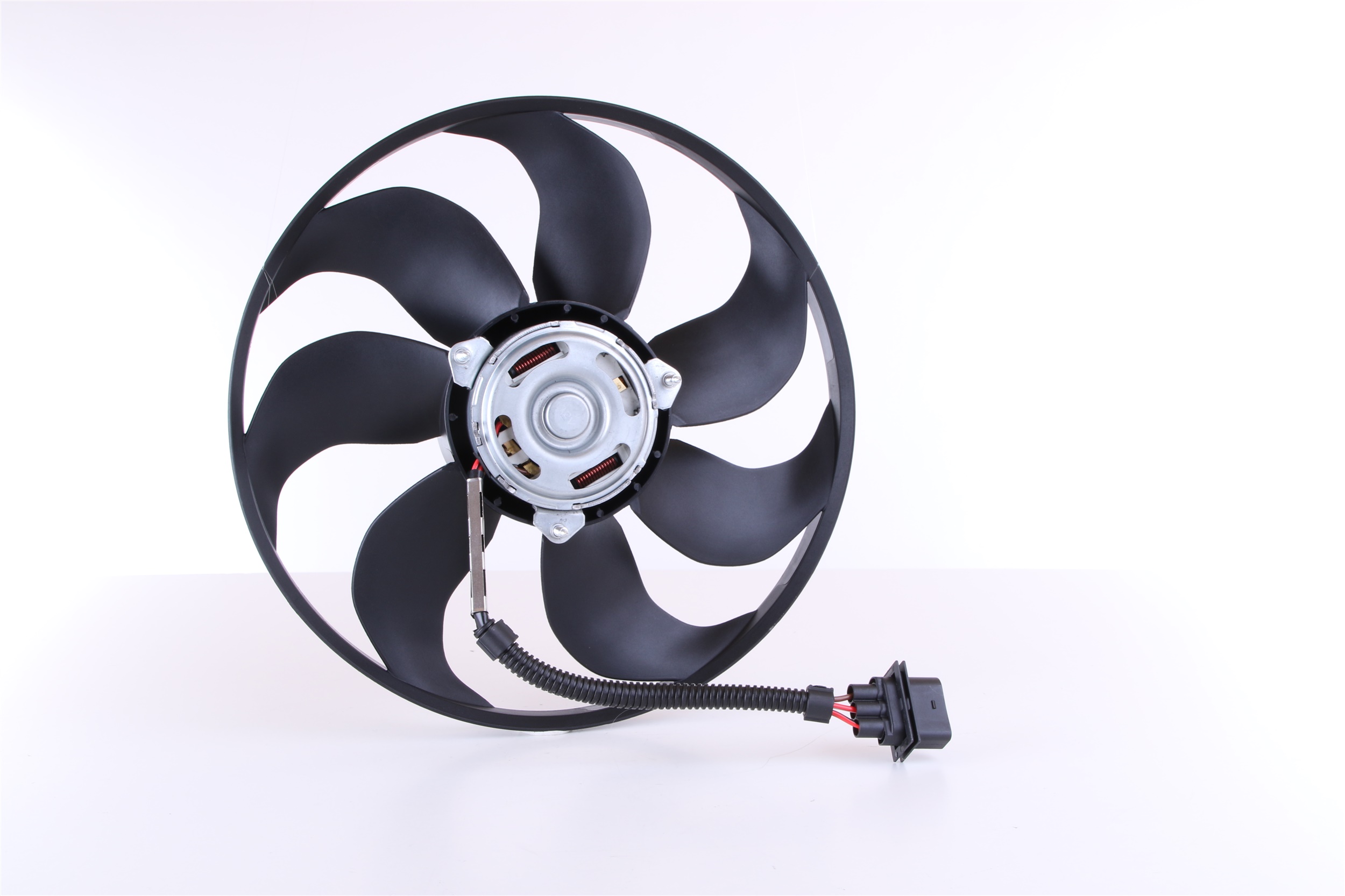 NISSENS 85544 Fan, radiator Ø: 350 mm, 12V, without radiator fan shroud, without resistor, without control unit