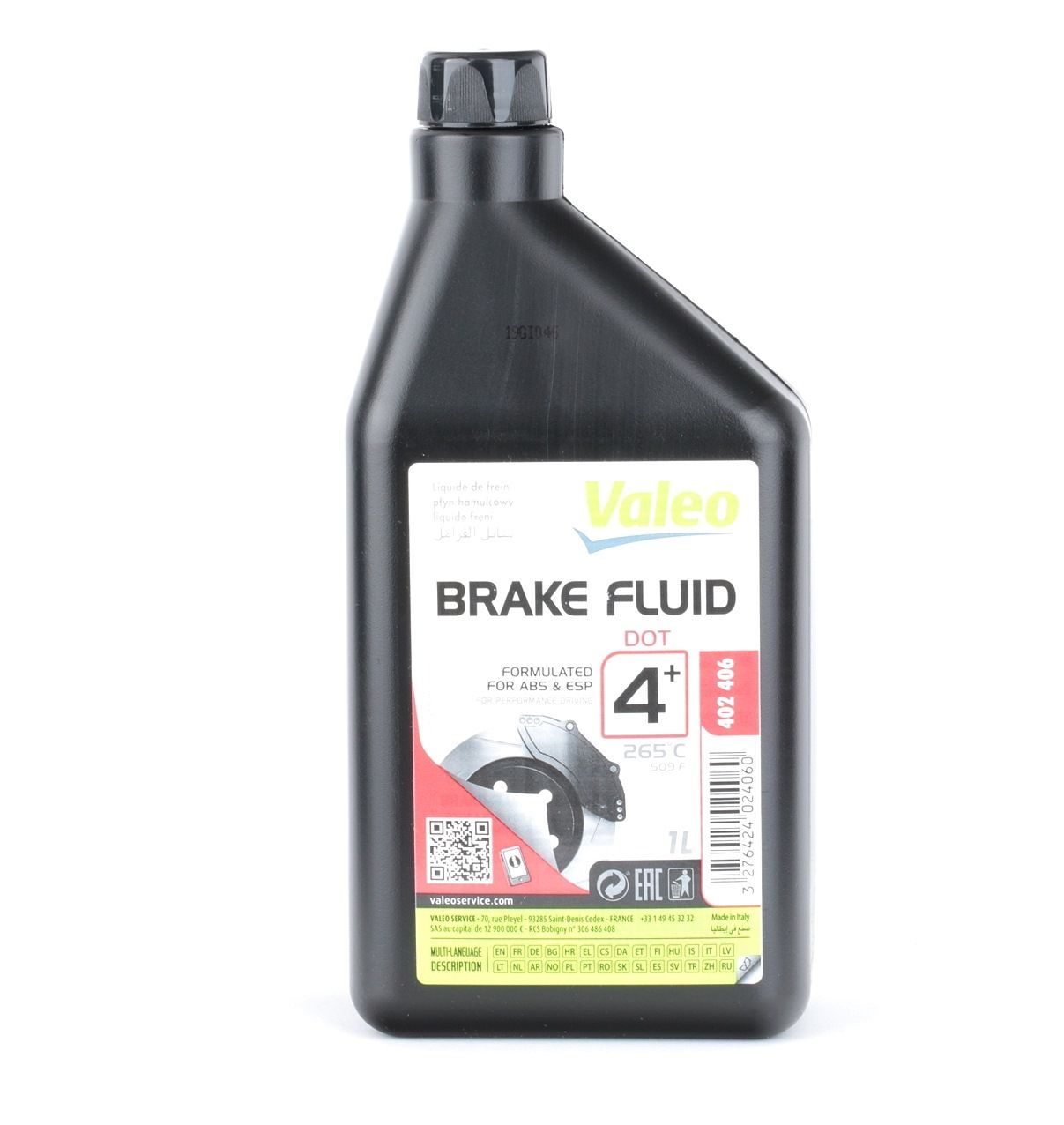 VALEO DOT 4 402406 Brake Fluid 1l