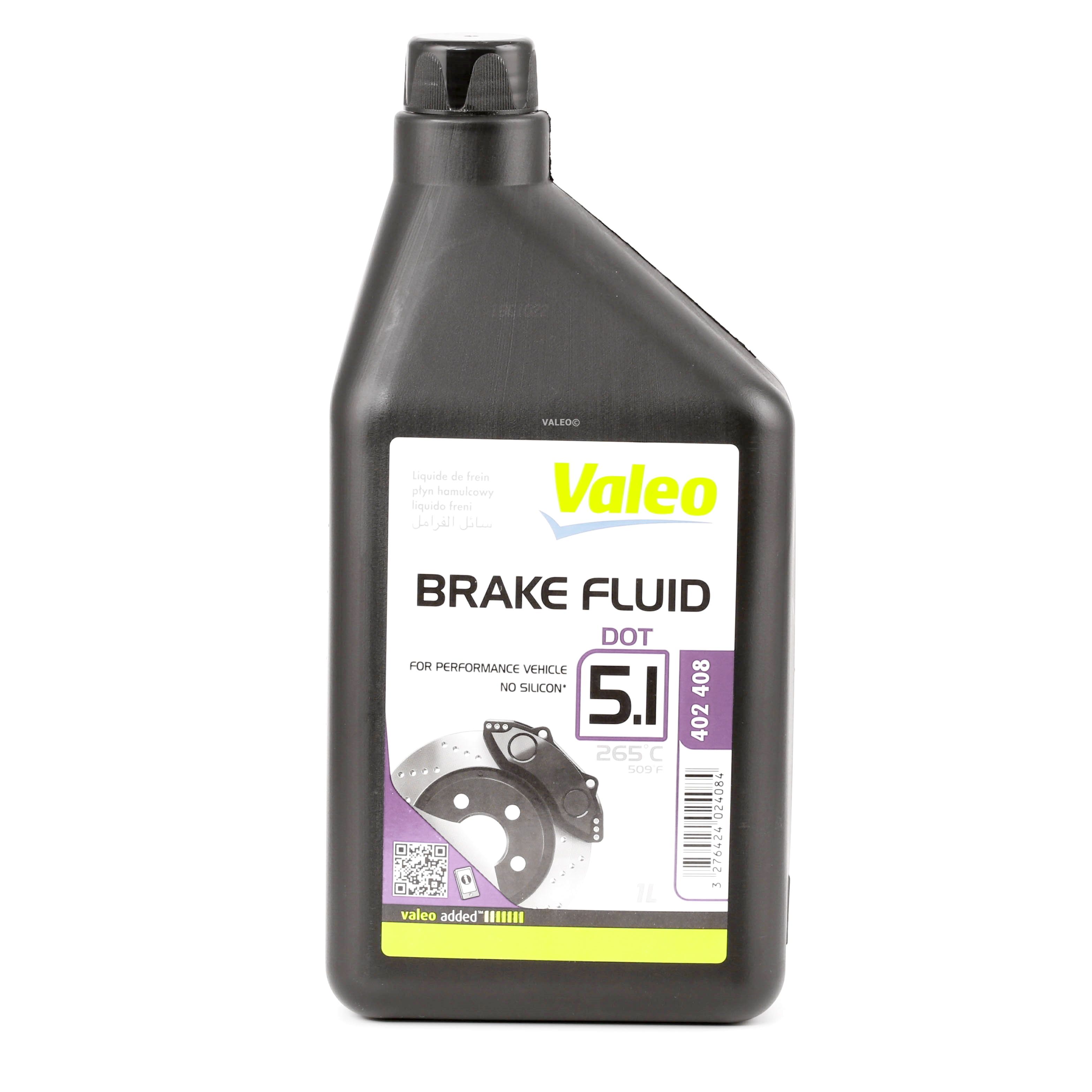 Bremsflüssigkeit VALEO 402408 - NISSAN Öle & Flüssigkeiten Ersatzteile online kaufen