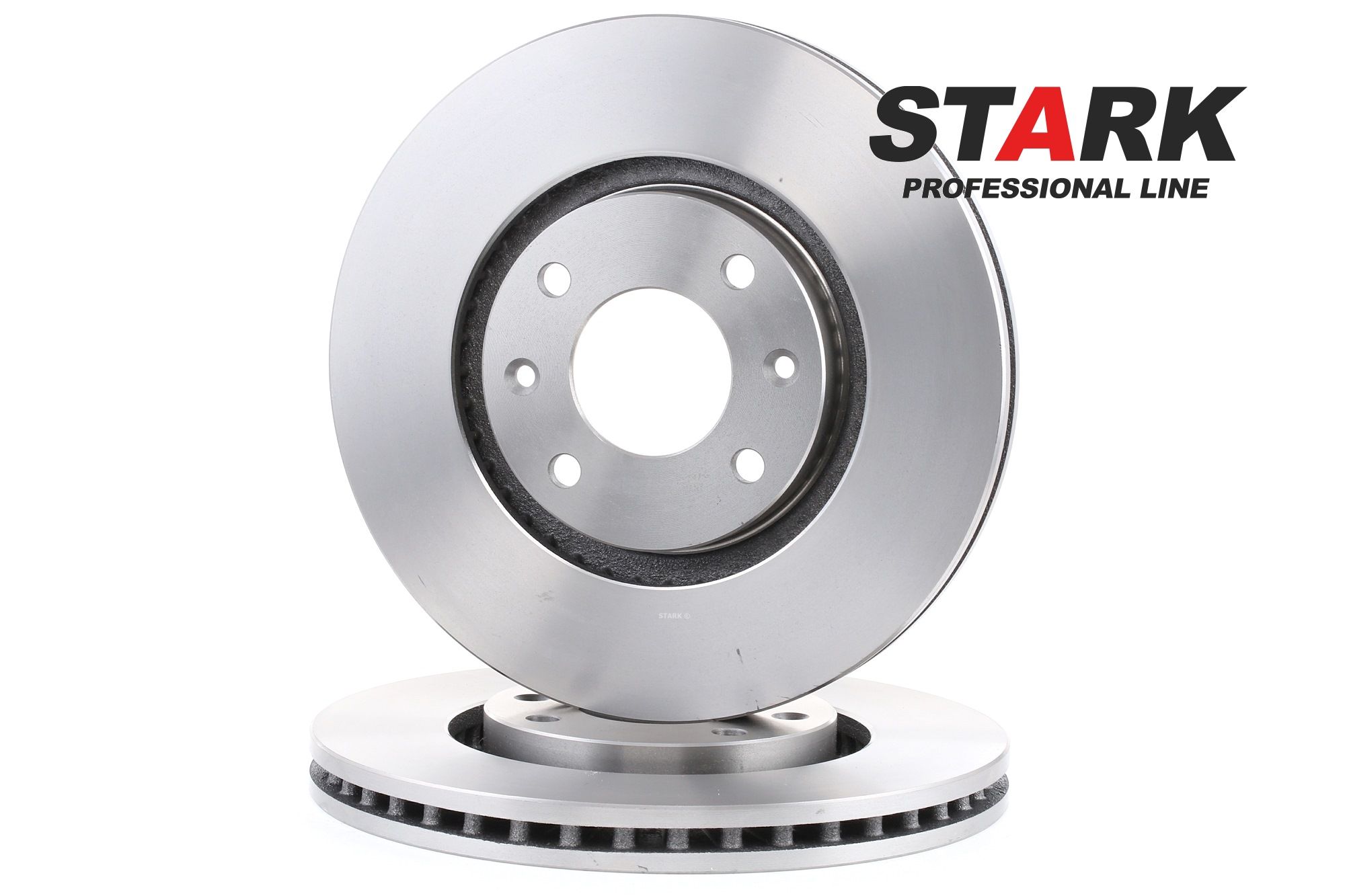 STARK SKCI-2021 Bremsscheiben 283,0x26,0mm, 4x108,0, Belüftet, beschichtet, mit Schrauben