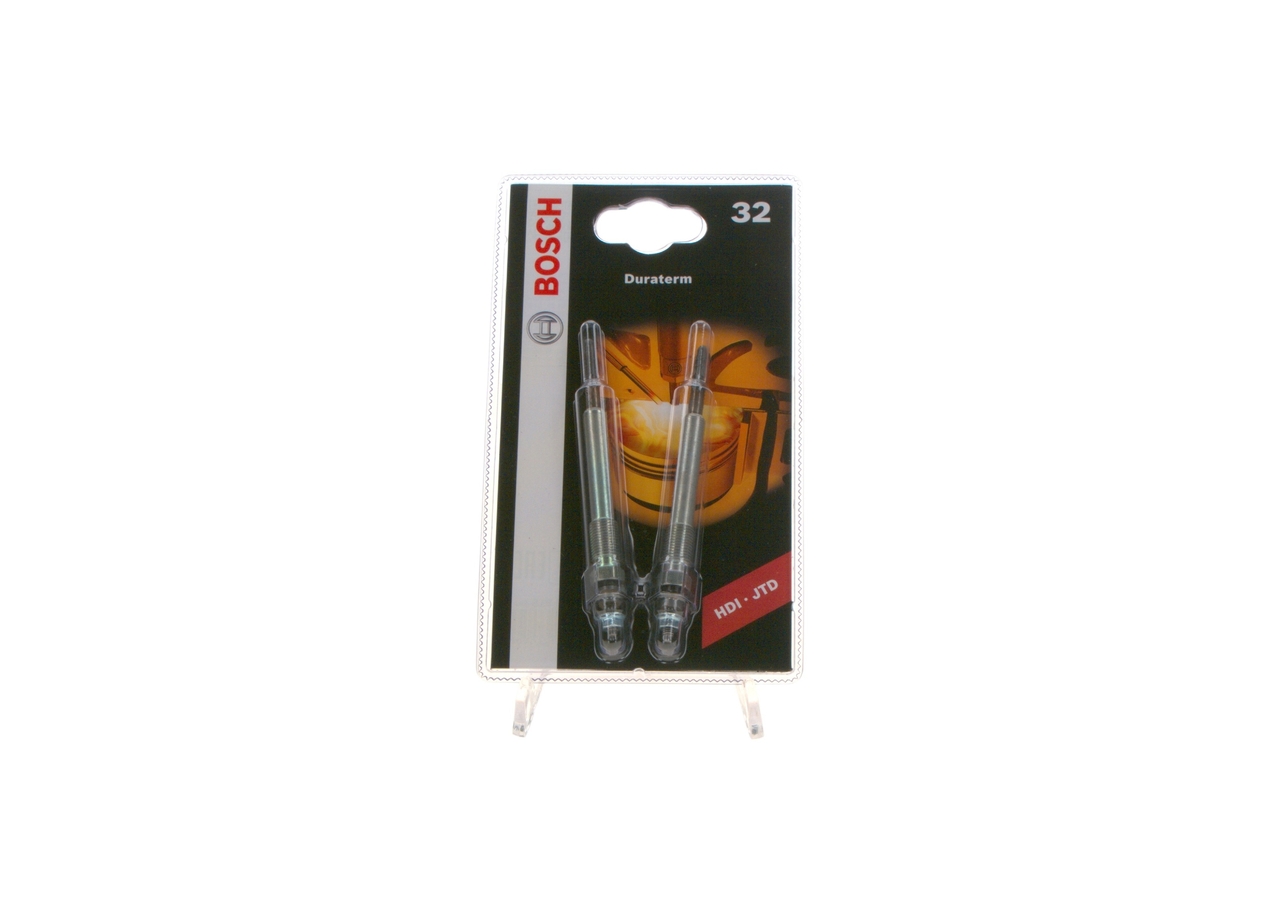 BOSCH 11V, Pencil-type Glow Plug, after-glow capable, Length: 107 mm, Duraterm Glow plugs 0 250 202 918 buy