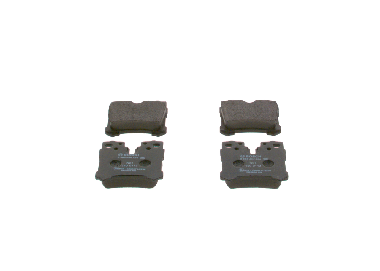 BOSCH Disc brake pads rear and front LEXUS LS V (XF50) new 0 986 494 424