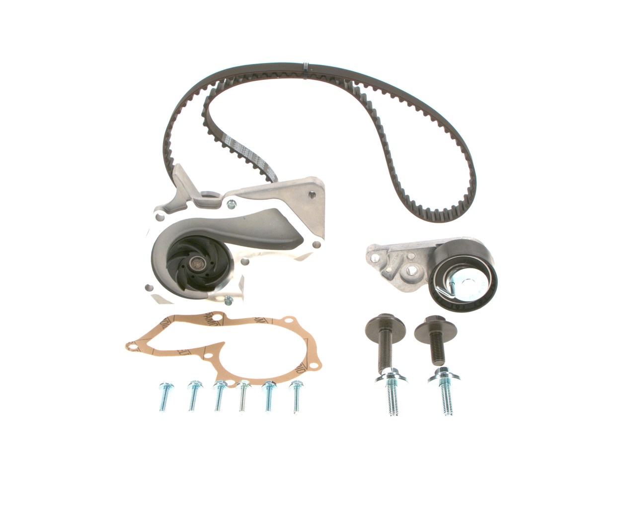 WASSERPUMPEN-SET BOSCH Núm. dientes: 117 L: 1114 mm, Ancho: 22 mm, para accionamiento de correa poli V Long.: 1114mm, Ancho: 22mm Kit de distribución con bomba de agua 1 987 948 895 comprar online