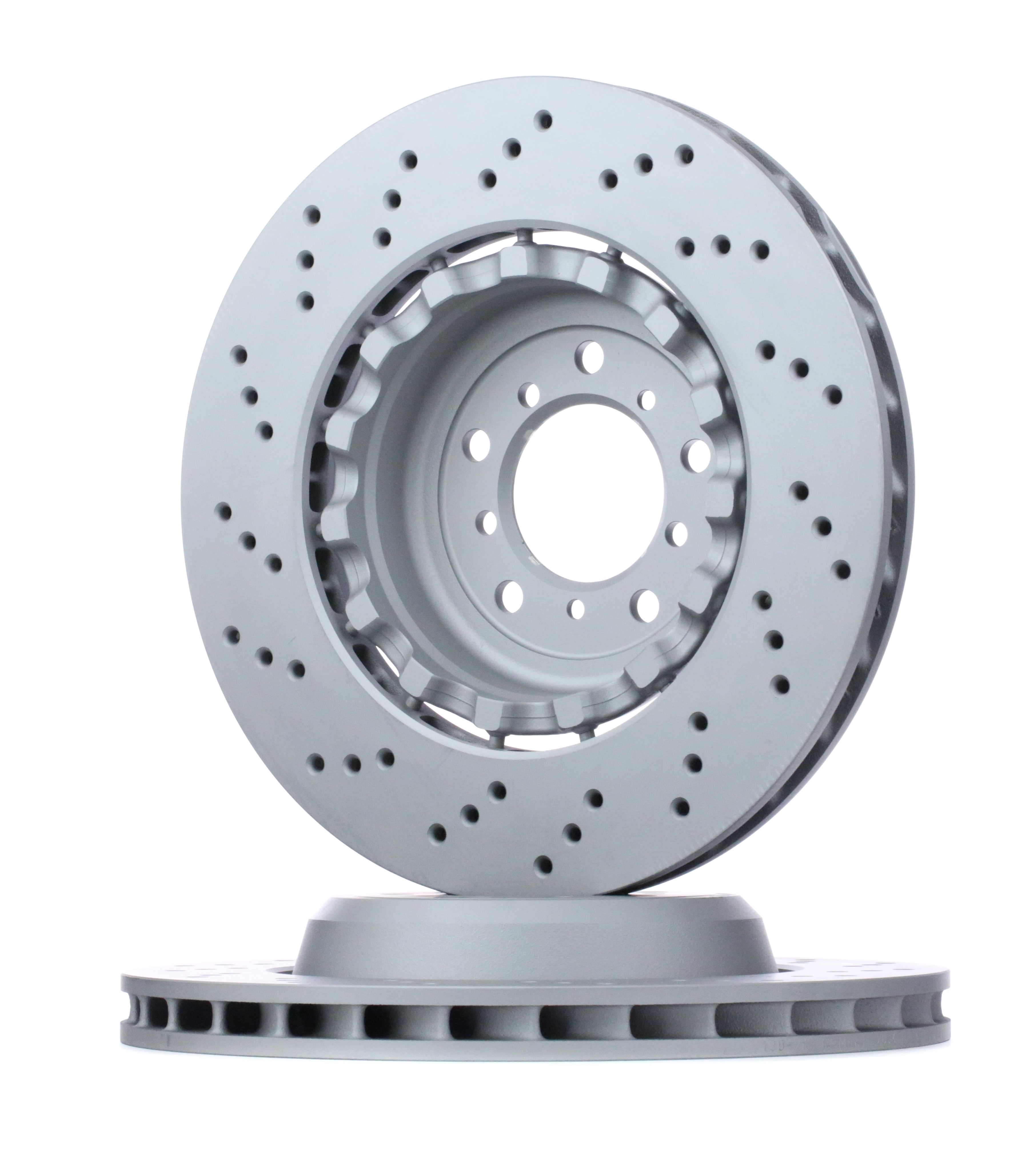 ATE 24.0130-0213.2 Brake disc 360,0x30,0mm, 5x120,0, two-part brake disc, perforated/vented, Coated, High-carbon