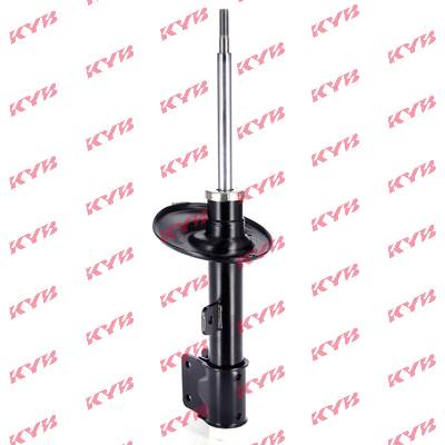 KYB Excel-G 338736 Shock absorber Front Axle Left, Gas Pressure, Twin-Tube, Suspension Strut, Top pin