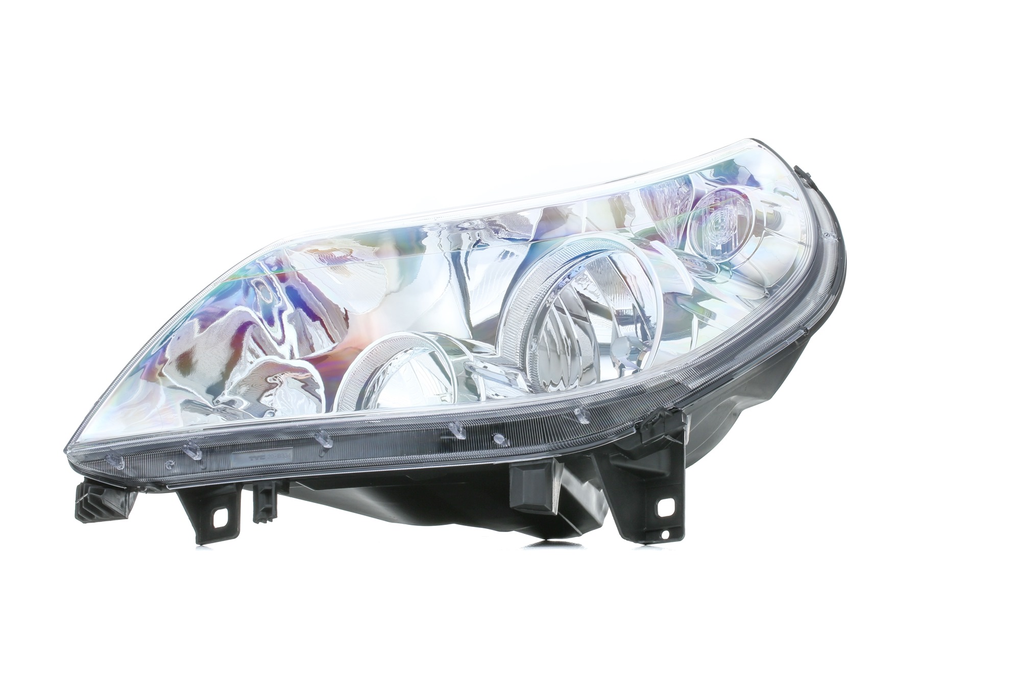 TYC 20-11334-15-2 Headlight Left, H7, H1, for right-hand traffic, with electric motor