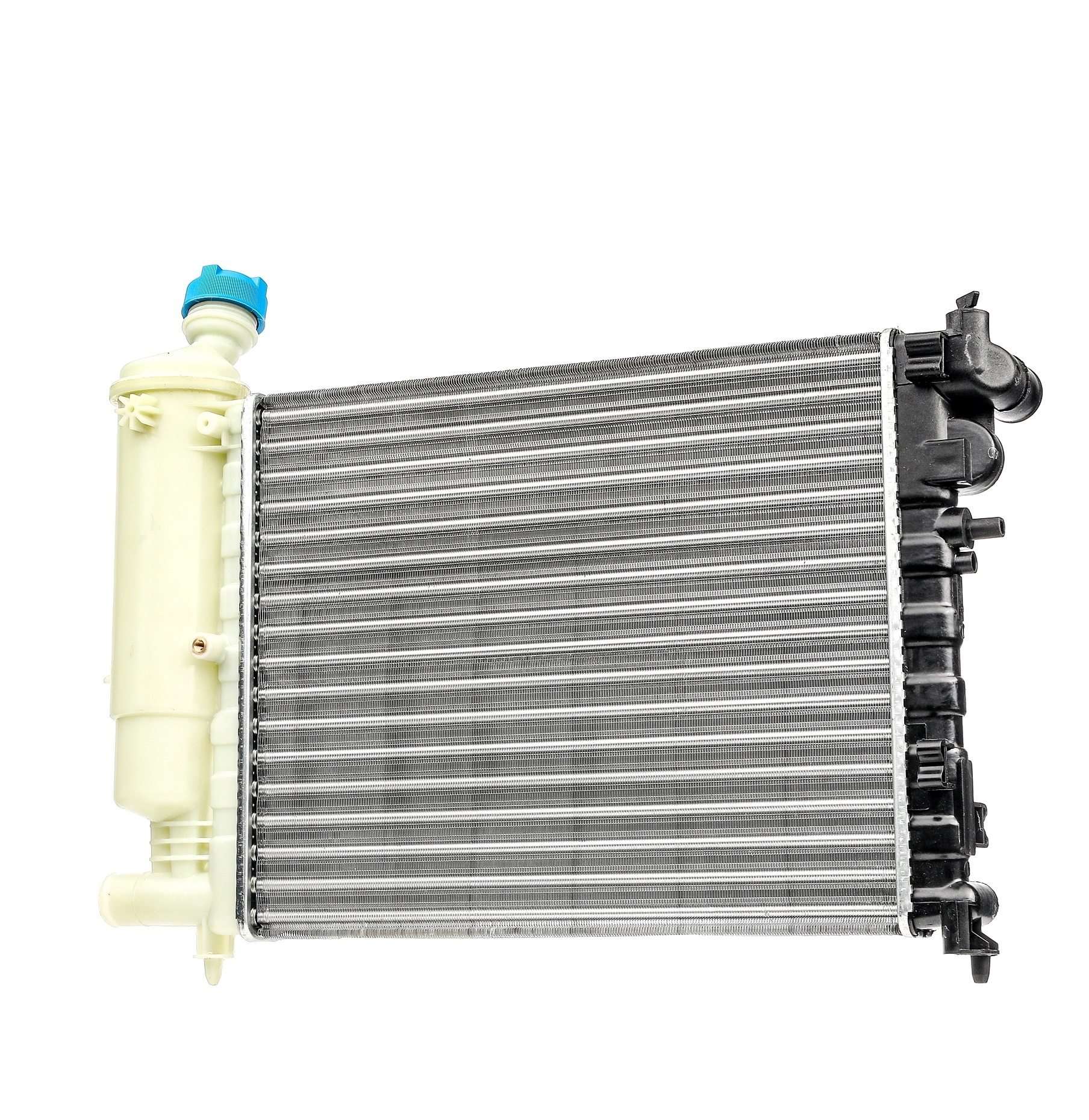 PRASCO CNA2115 Engine radiator Aluminium, 390 x 322 x 23 mm, Mechanically jointed cooling fins
