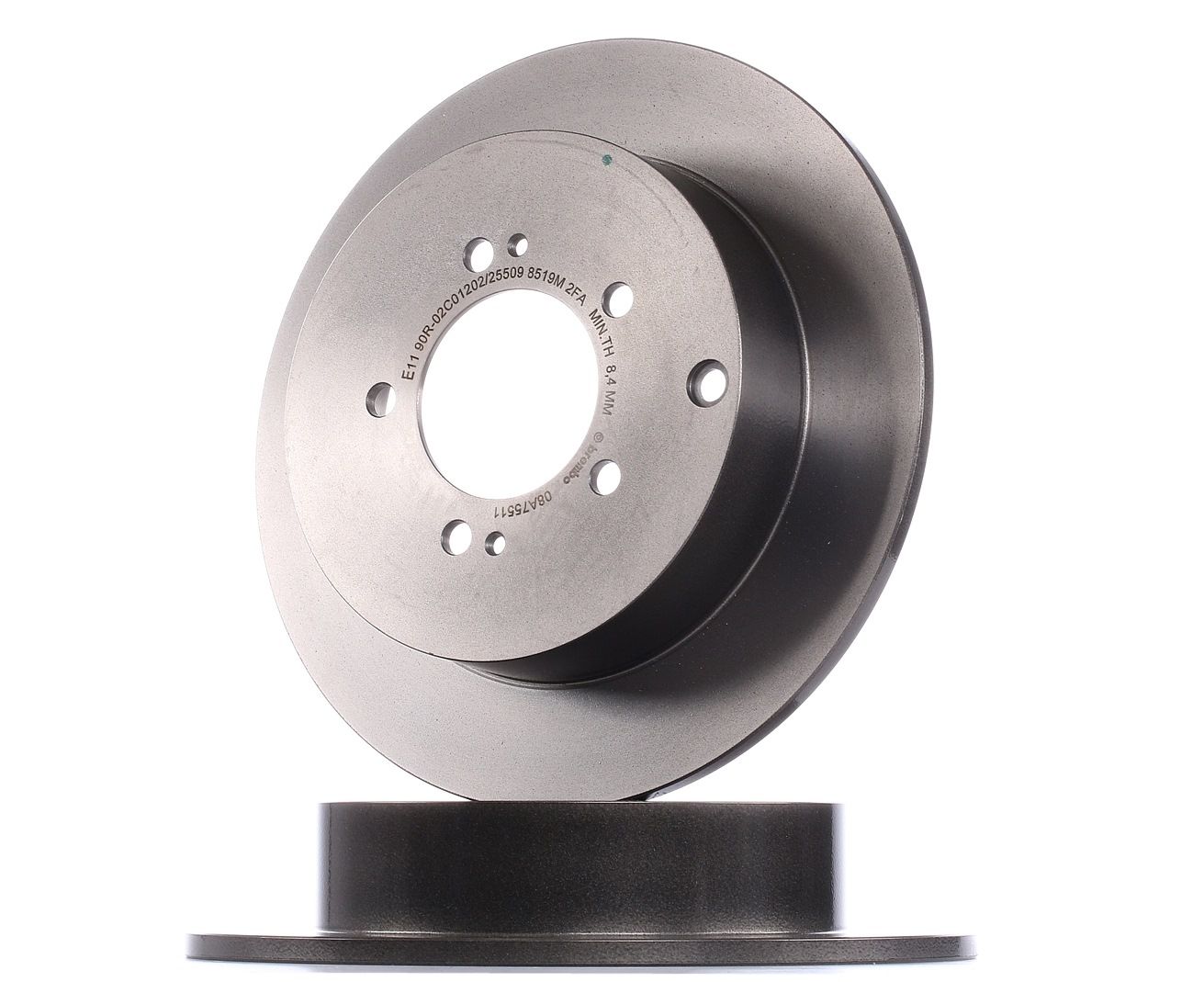 BESTPRICE Set Freni Comprensivo Di Dischi Freno Anteriori 256 Mm Ventilati + Tamburo Freno Posteriore 200 Mm + Pastiglie Freno Anteriori E Ganasce Freno Posteriori + Cilindretti Freno Ruota