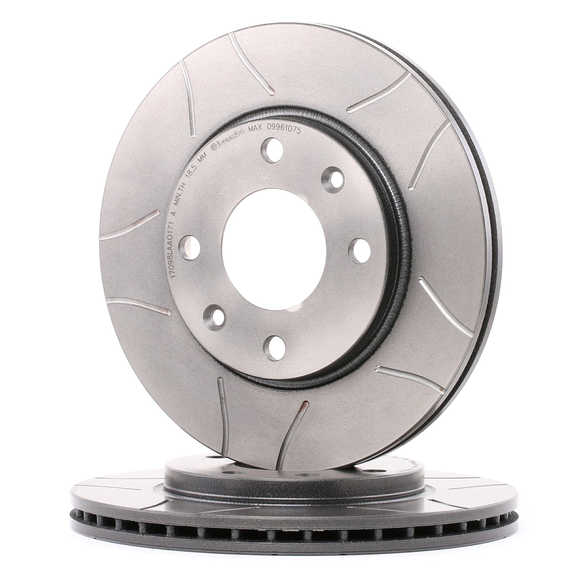 BREMBO MAX LINE 247x20,4mm, 4, internally vented, slotted, Coated Ø: 247mm, Num. of holes: 4, Brake Disc Thickness: 20,4mm Brake rotor 09.9610.75 buy
