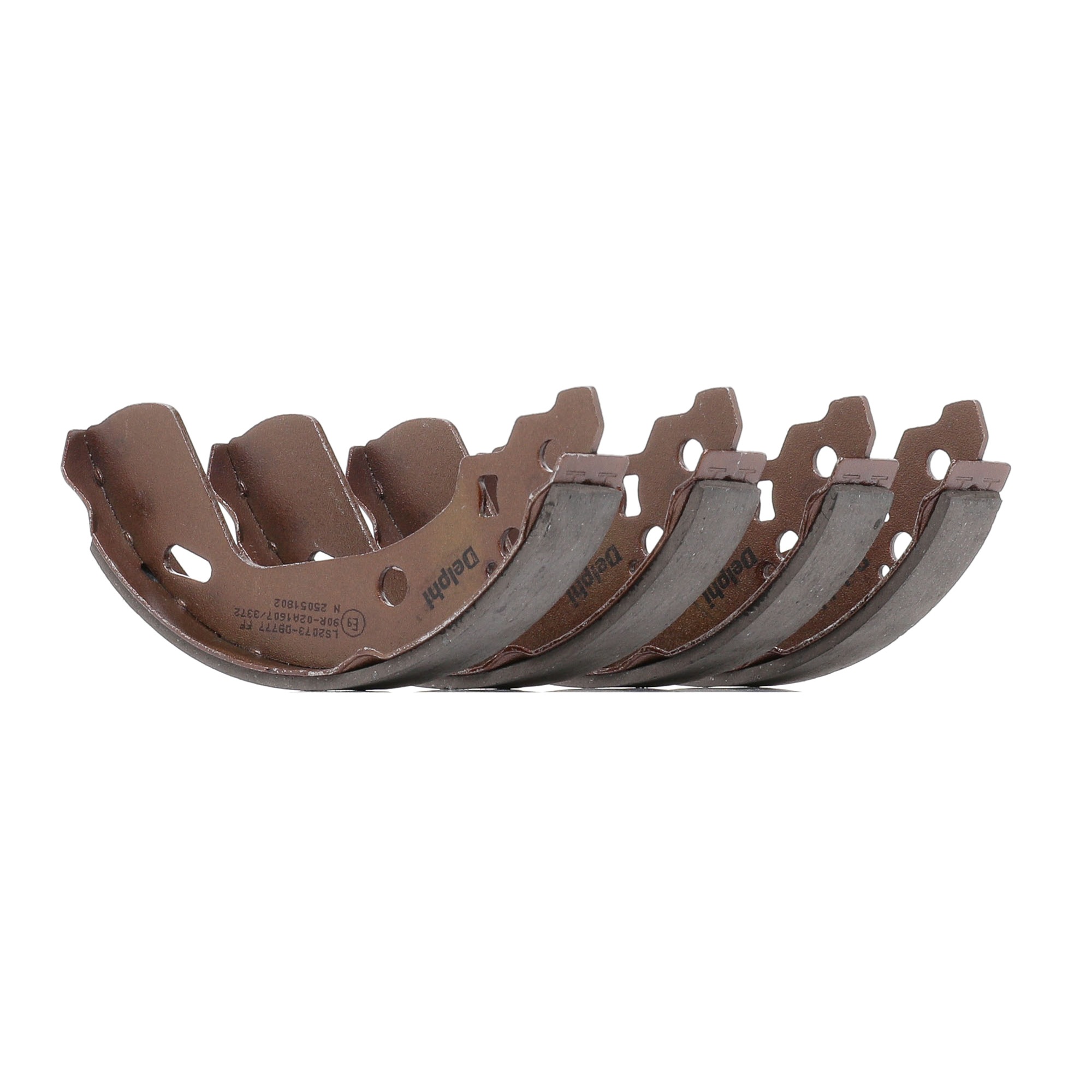 DELPHI LS2073 Jeu de mâchoires de frein 200 x 26 mm