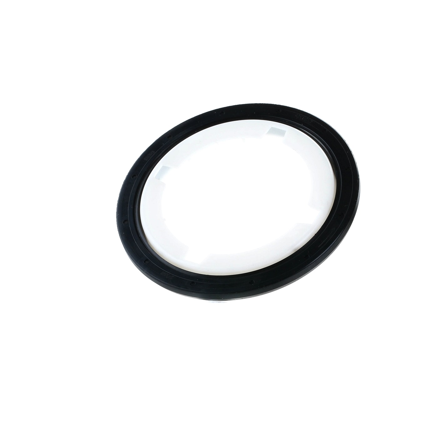 ELRING 394.011 Crankshaft seal with mounting sleeve, PTFE (polytetrafluoroethylene)/ACM (polyacrylate rubber)
