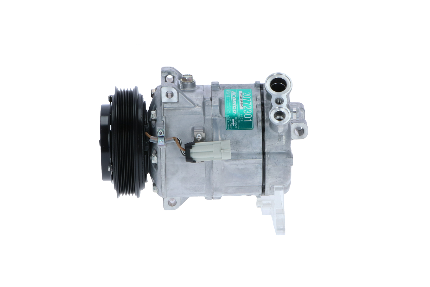 32313G NRF PXV16, PAG 46, R134a, mit PAG-Kompressoröl Riemenscheiben-Ø: 120mm, Anzahl der Rillen: 5 Klimakompressor 32313G