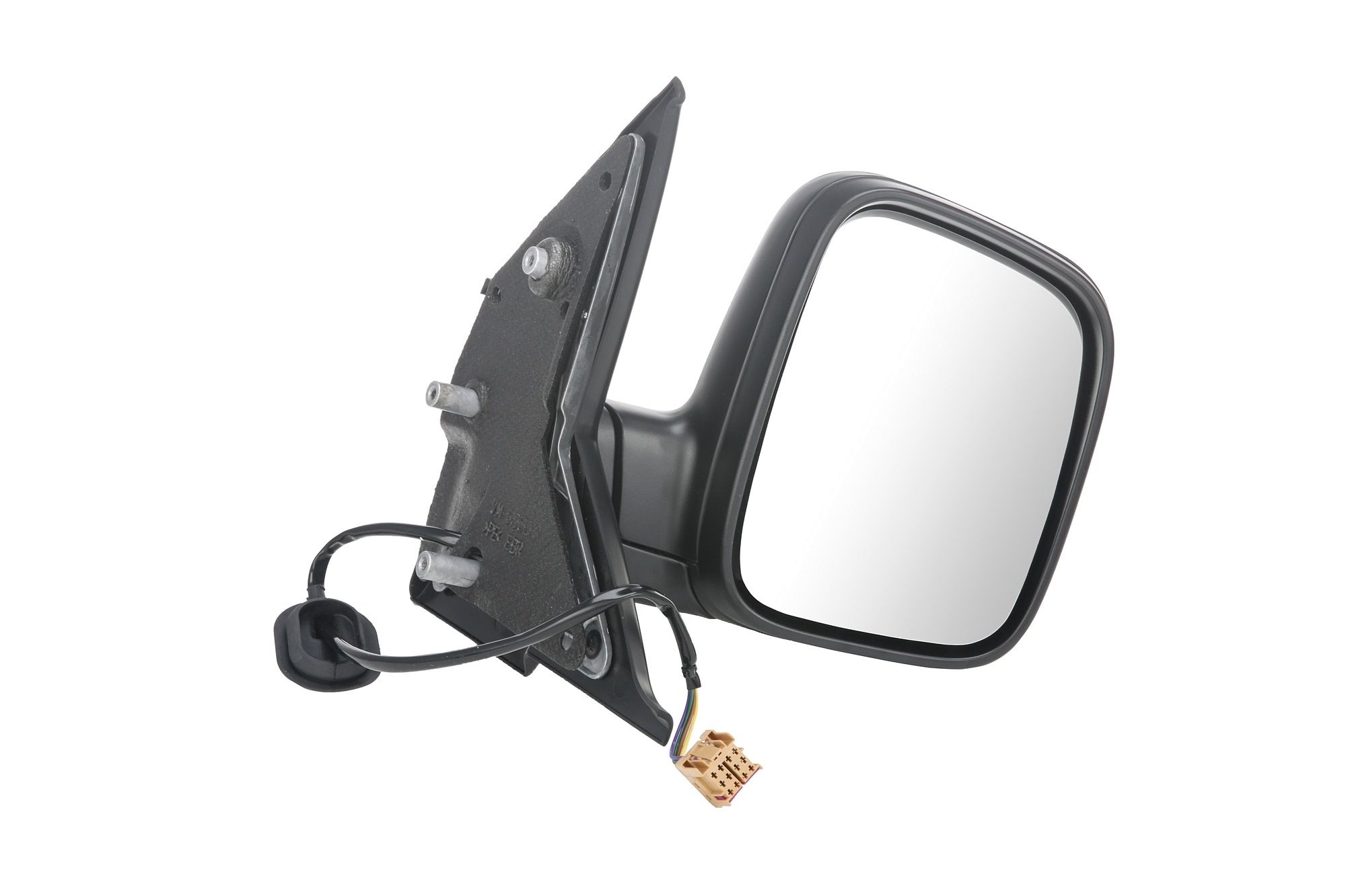 TYC Right, black, Convex, Heatable, for electric mirror adjustment Side mirror 337-0147 buy