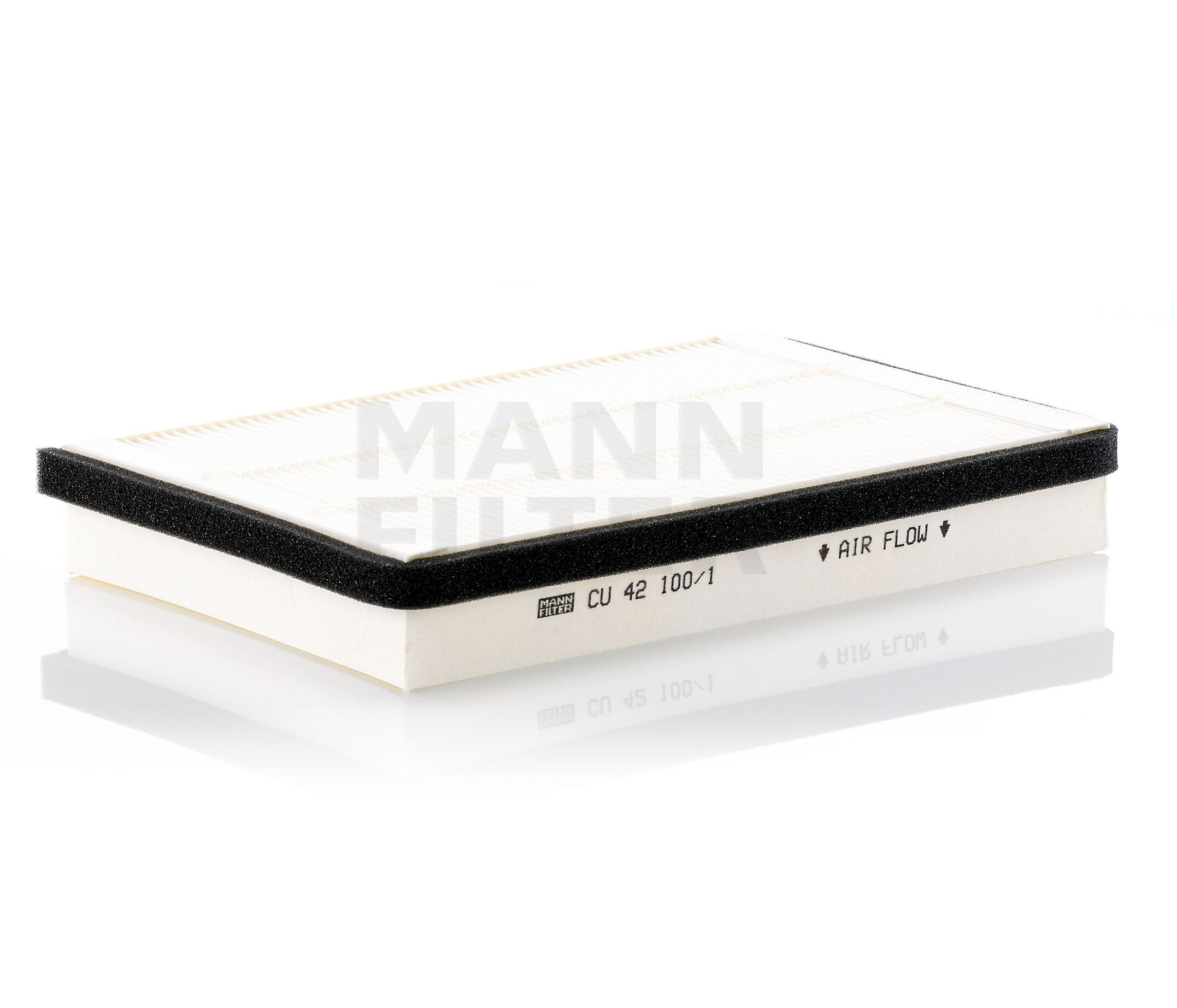 MANN-FILTER Filtre à particules, 304 mm x 188 mm x 45 mm Largeur: 188mm, Hauteur: 45mm, Longueur: 304mm Filtre d'habitacle CU 42 100/1 acheter