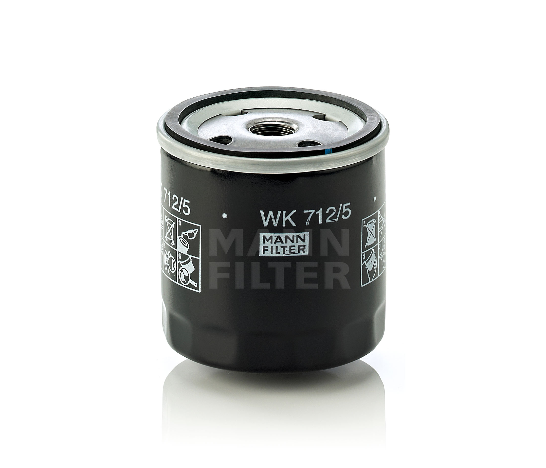 MANN-FILTER Palivovy filtr WK 712/5 - nakupujte s slevou
