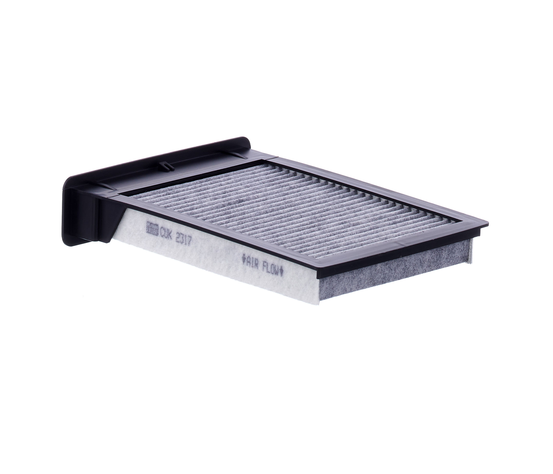 MANN-FILTER CUK 2317 Interieurfilter Carbon filter, 224 mm x 163 mm x 44 mm