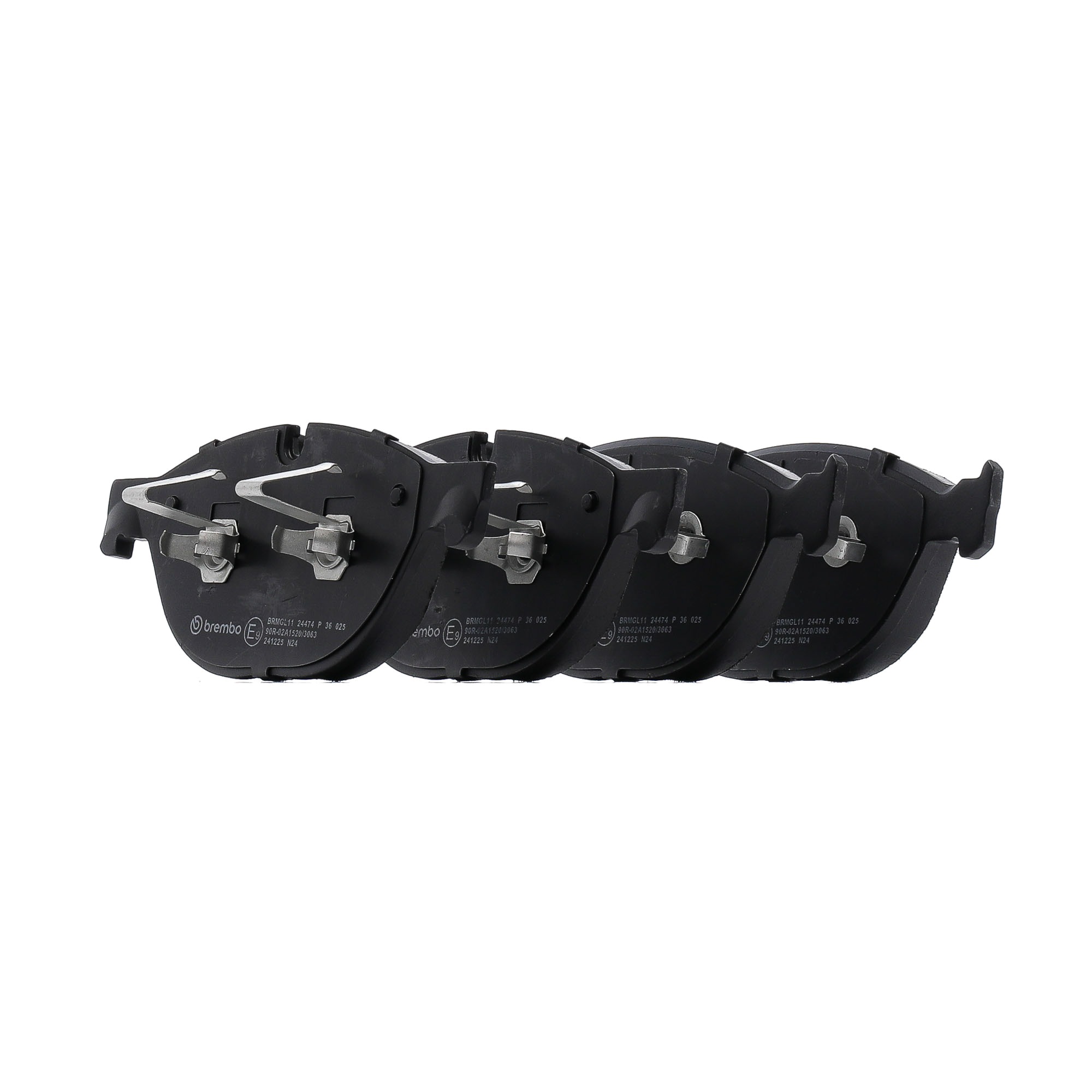 BREMBO Prime P 36 025 Brake pad set prepared for wear warning indicator