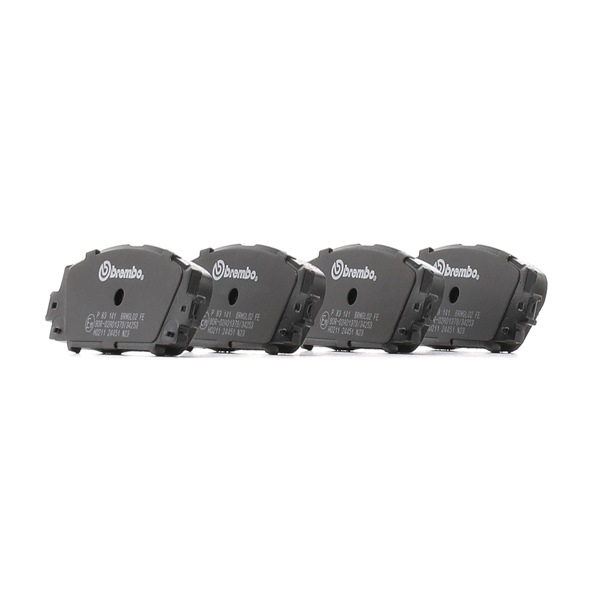 24451 BREMBO Prime P 83 141 Brake pad set