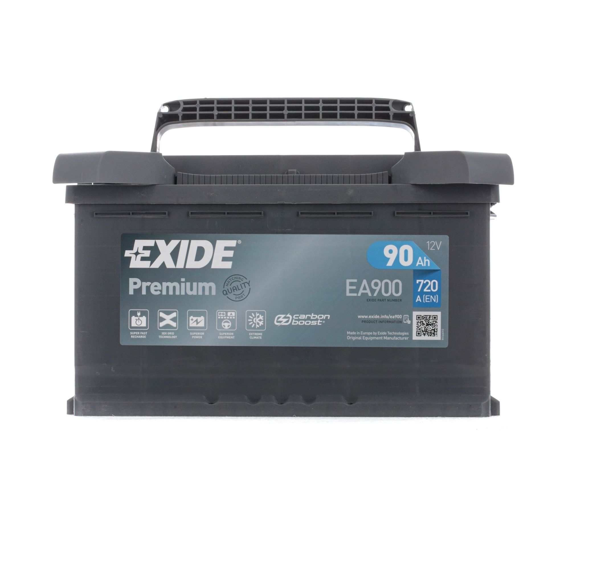 115TE EXIDE EA900 Autobatterie Škoda SUPERB