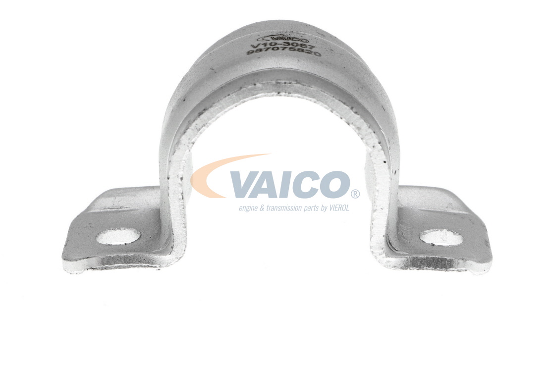 VAICO V10-3067 Bracket, stabilizer mounting Rear Axle, Original VAICO Quality
