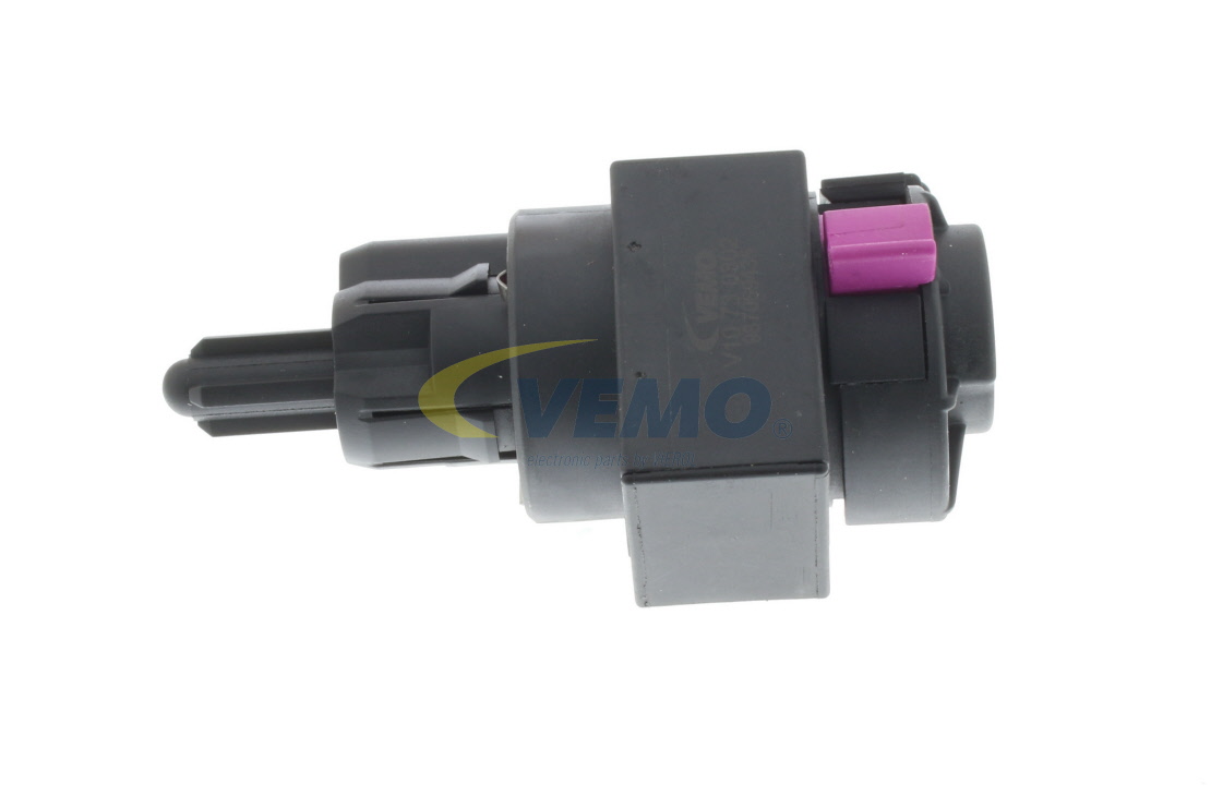 VEMO V10-73-0302 Brake Light Switch Mechanical, Manual (foot operated), 4-pin connector, Footwell, Original VEMO Quality