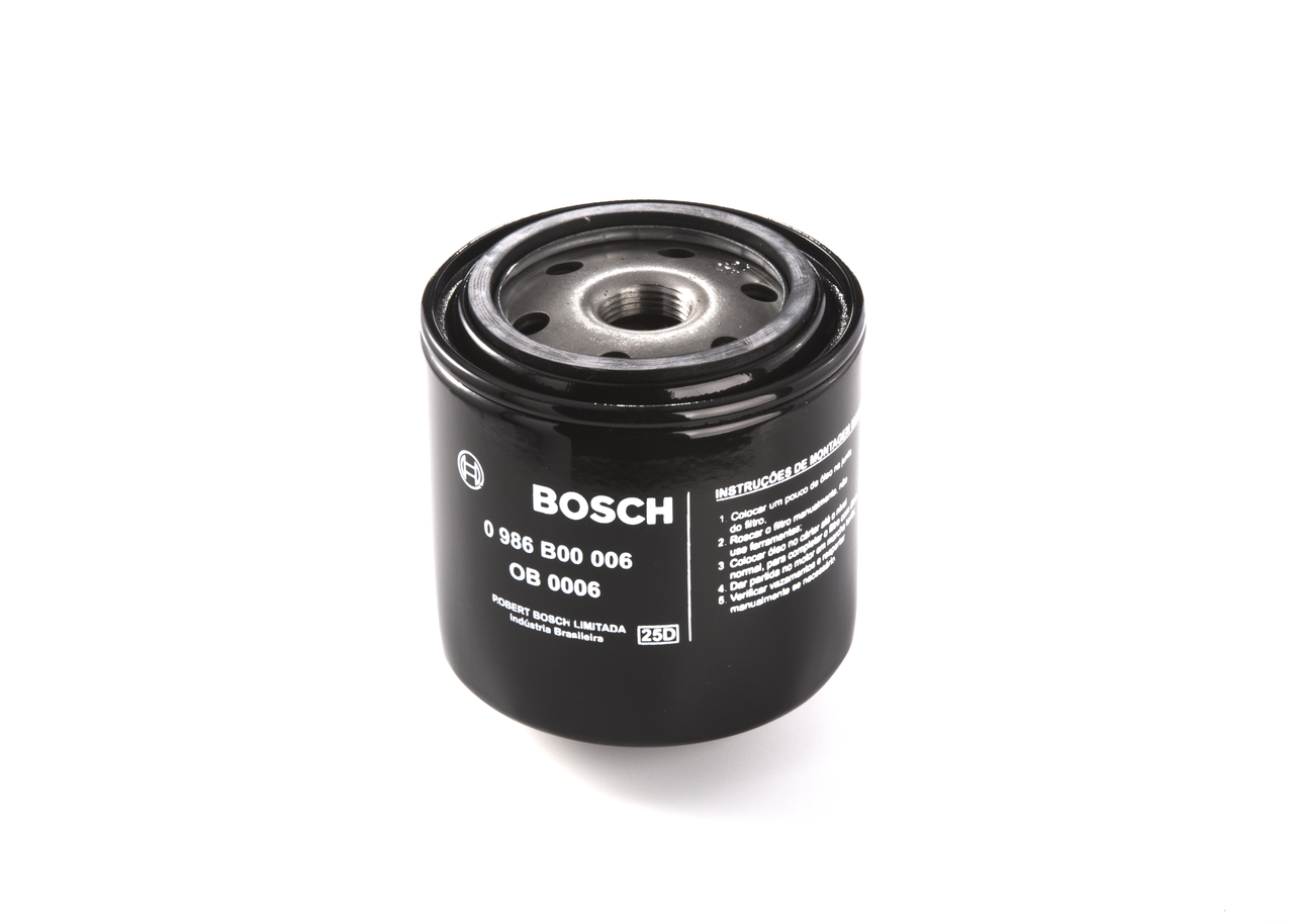 OB 0006 BOSCH M 20 x 1,5, Spin-on Filter Ø: 92,7mm, Height: 96,5mm Oil filters 0 986 B00 006 buy