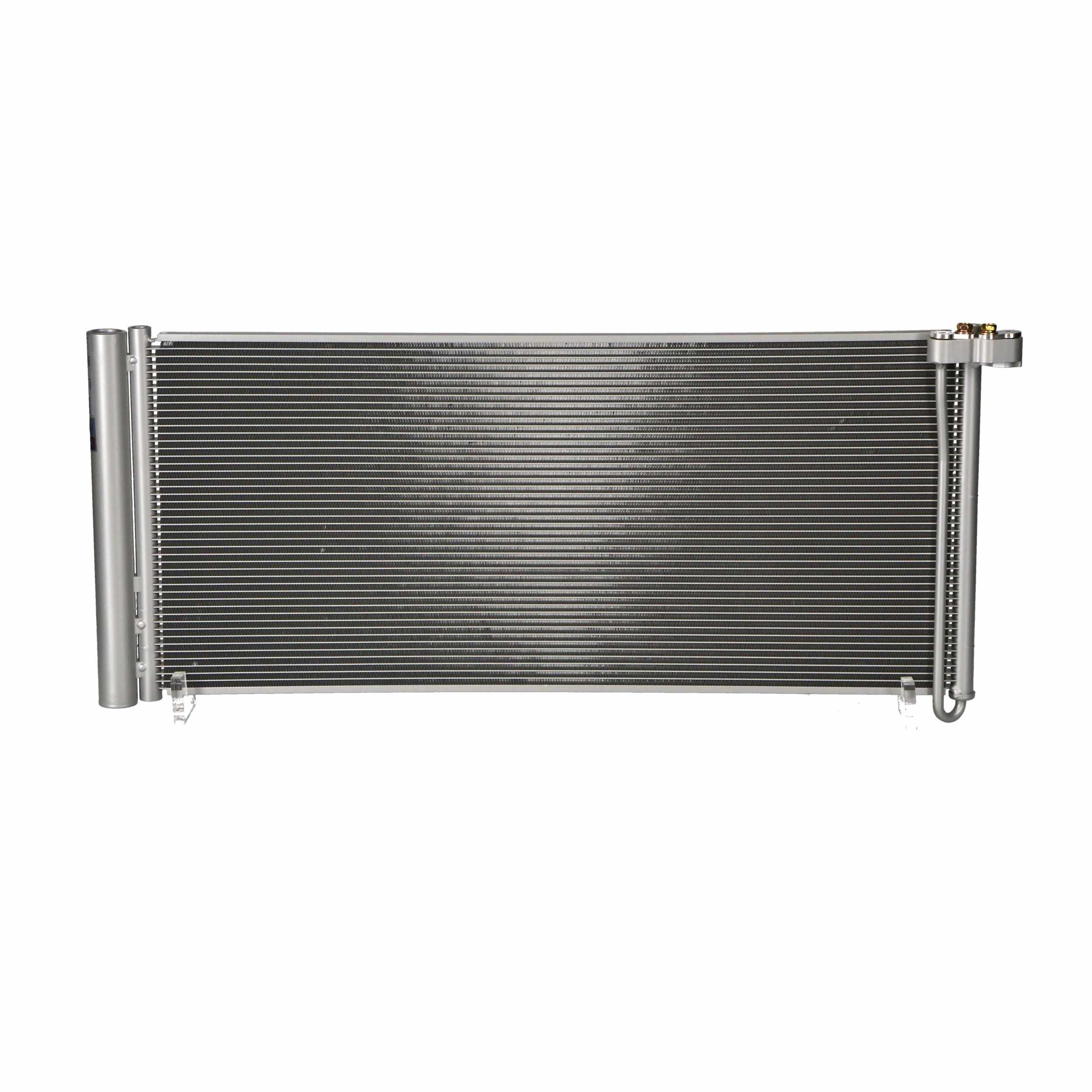 NISSENS 940358 Air conditioning condenser with nitrogen filling, with dryer, 15,5mm, 13,8mm, Aluminium, 704mm, R134a, R1234yf