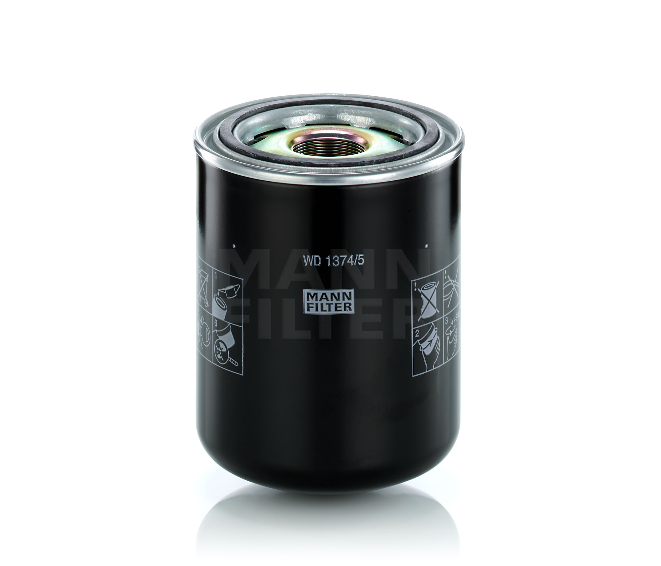 WD1374/5 Filtre à huile MANN-FILTER 80447407