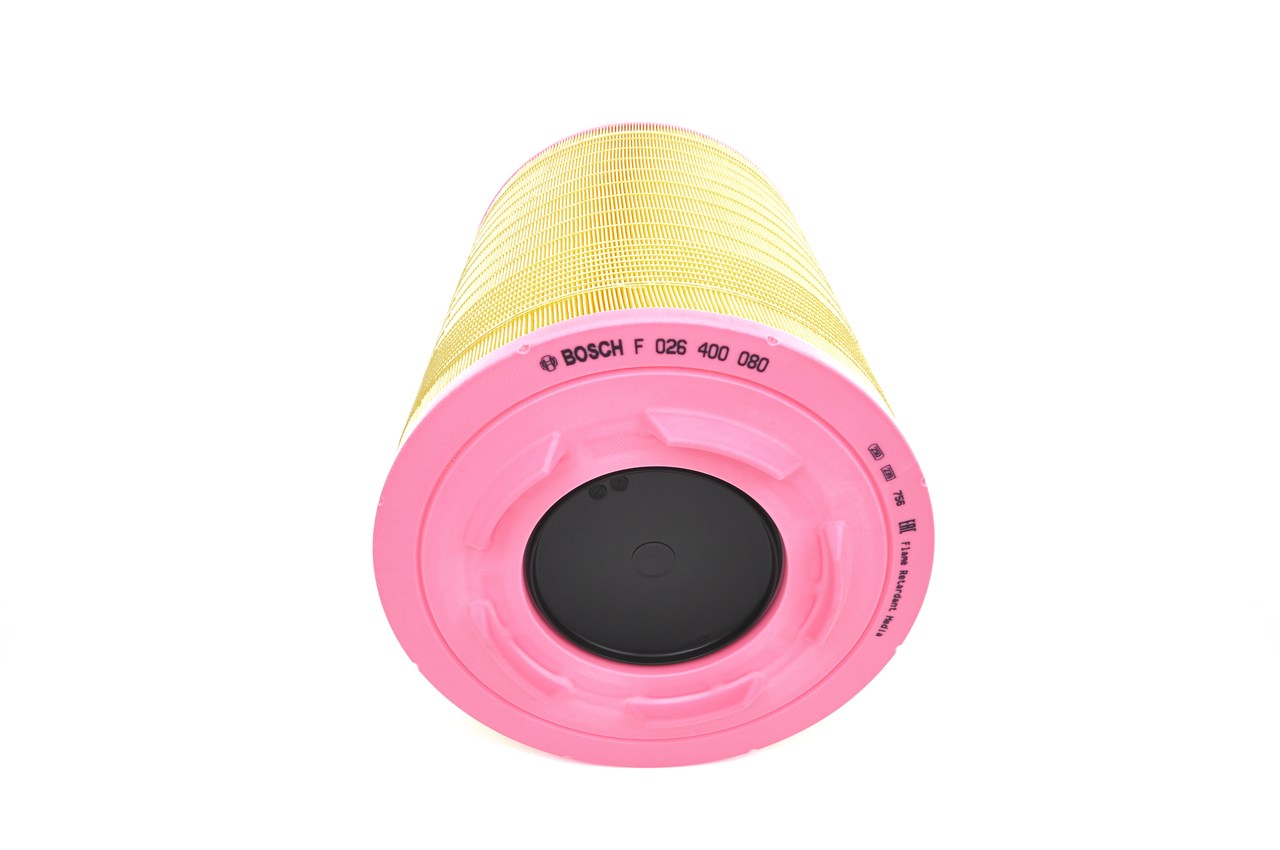 BOSCH F 026 400 080 Air filter 461mm, 216,5mm, 313,5mm, Filter Insert