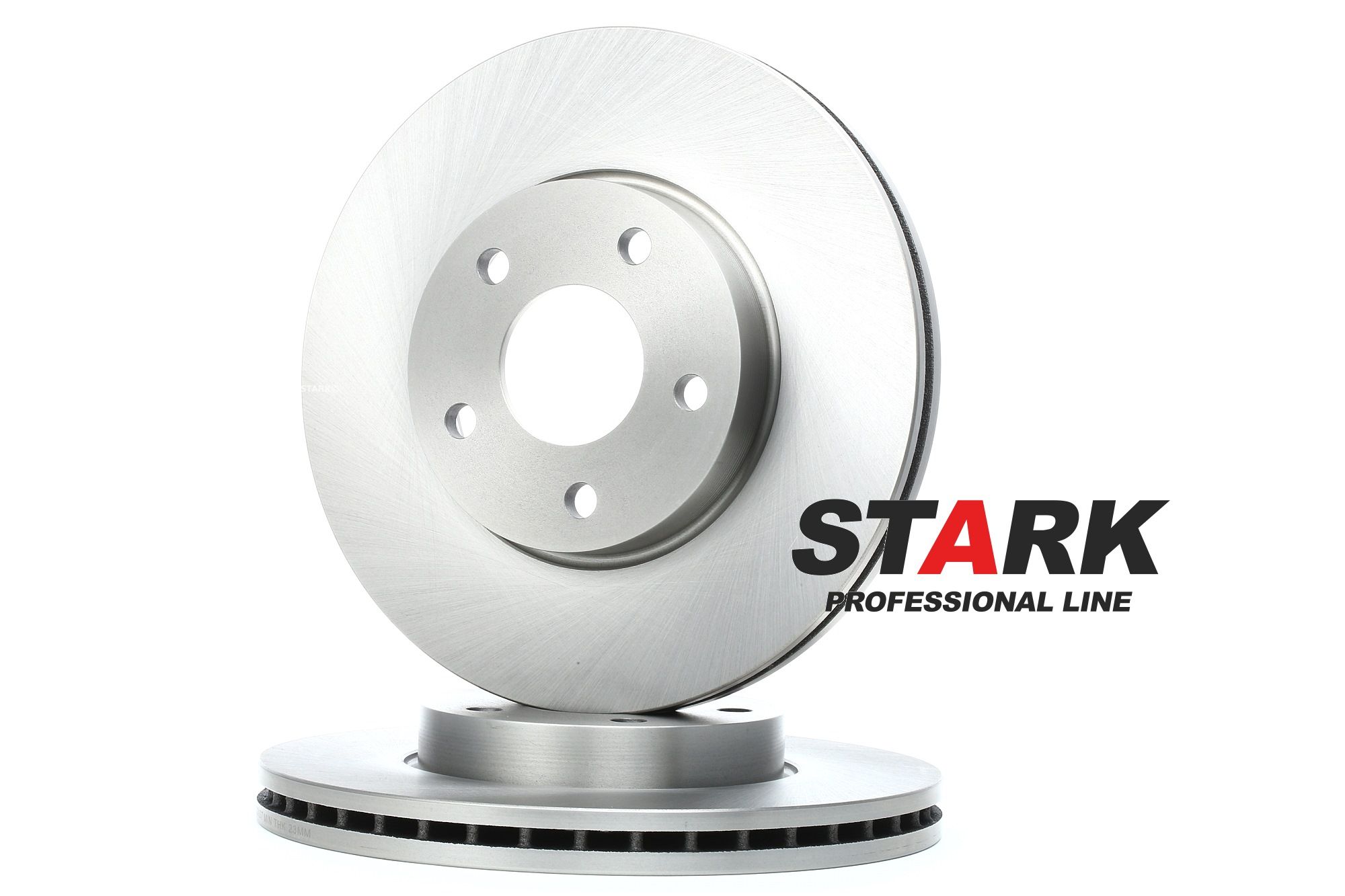 STARK SKBD-0020107 Bremsscheiben 278x25mm, 5x108, Belüftet, lackiert, hochgekohlt